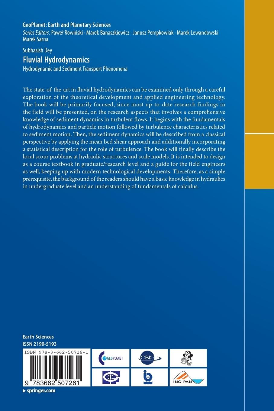 Rückseitencover Fluvial Hydrodynamics