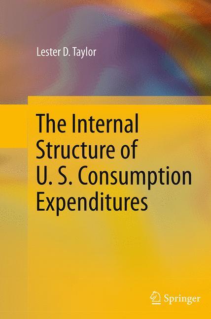 Vorderes Coverbild The Internal Structure of U. S. Consumption Expenditures