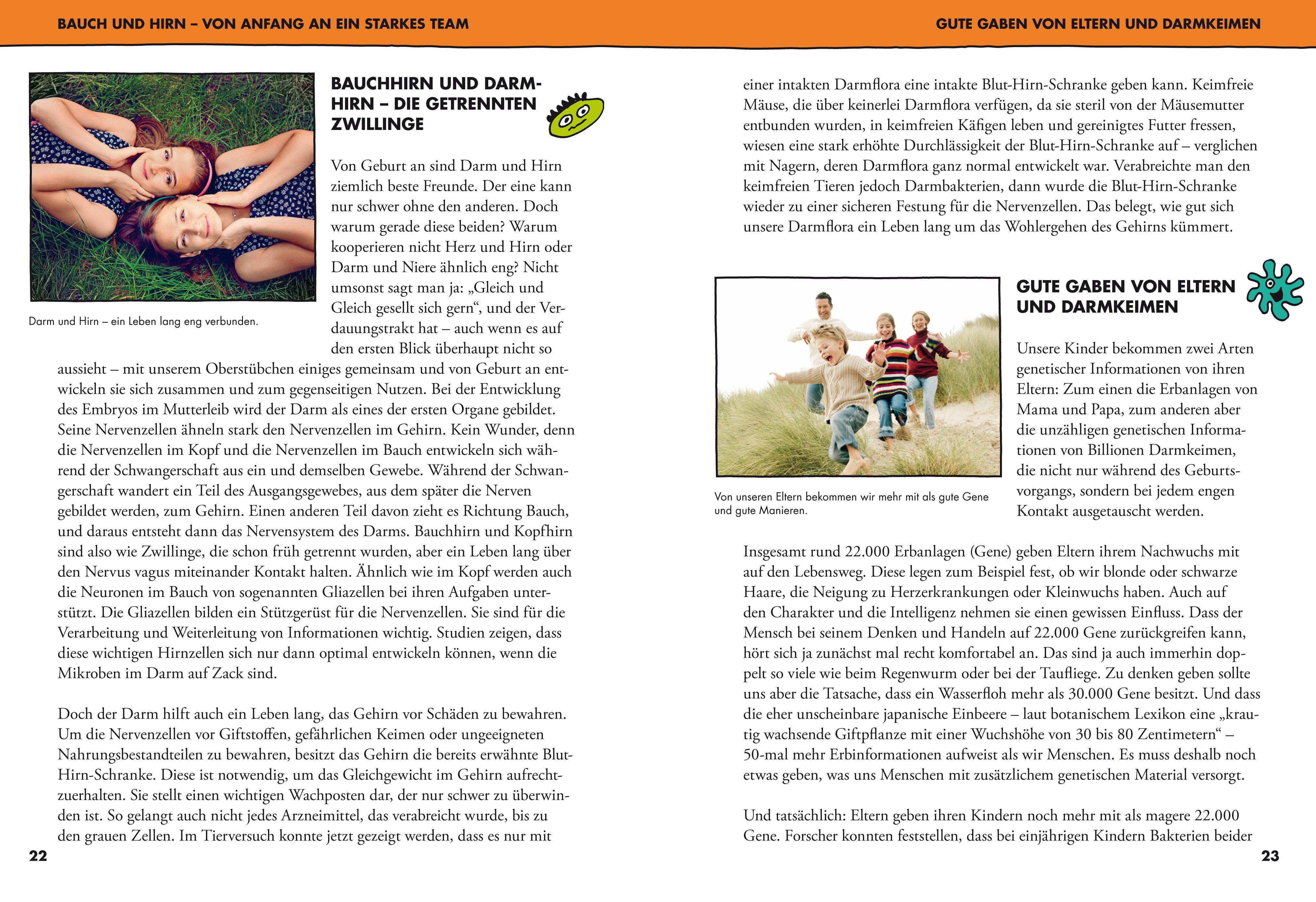 Beispielinhalt (Bild) Schlau mit Darm