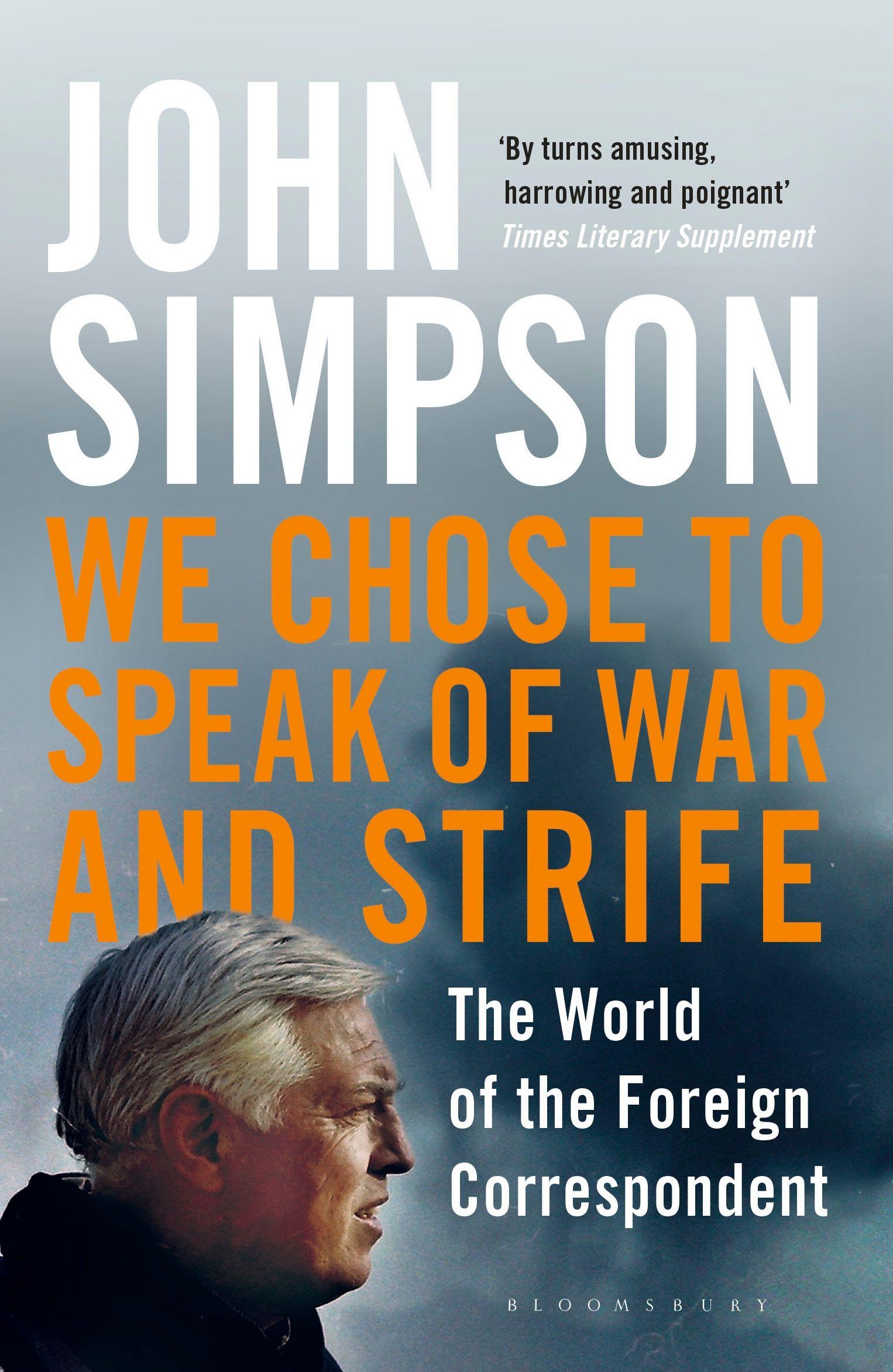 Vorderes Coverbild We Chose to Speak of War and Strife