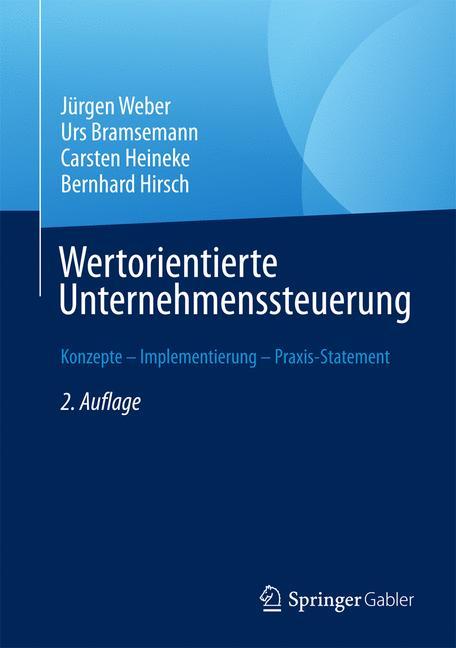 Vorderes Coverbild Wertorientierte Unternehmenssteuerung