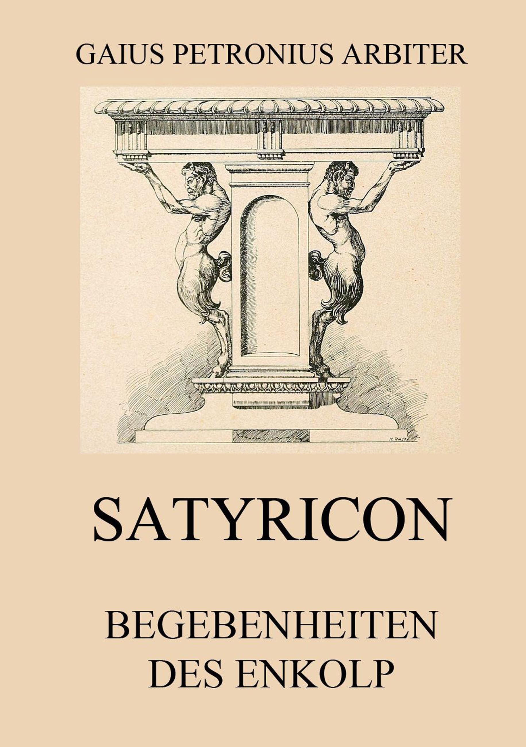 Vorderes Coverbild Satyricon - Begebenheiten des Enkolp