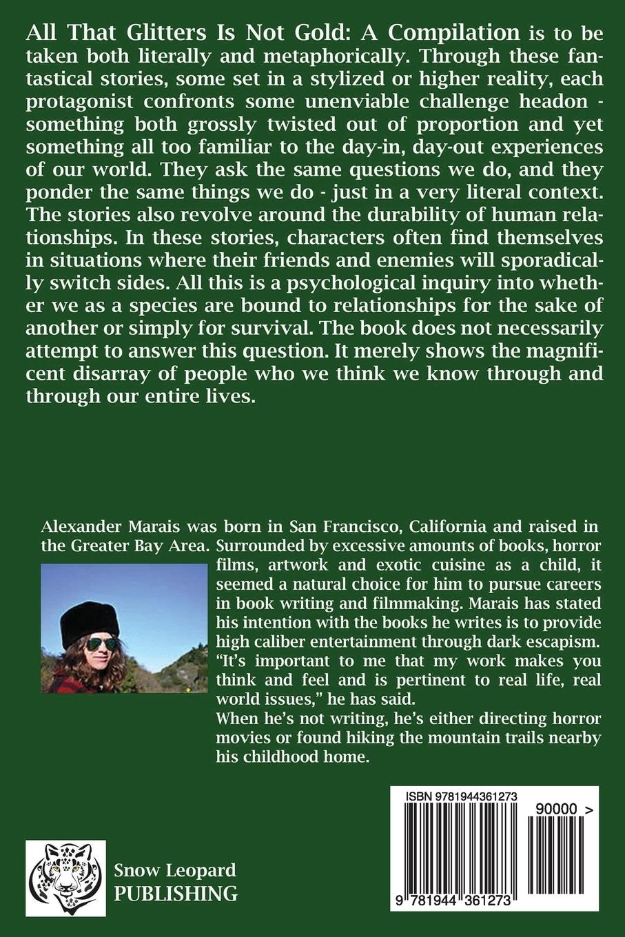 Rückseitencover All That Glitters Is Not Gold