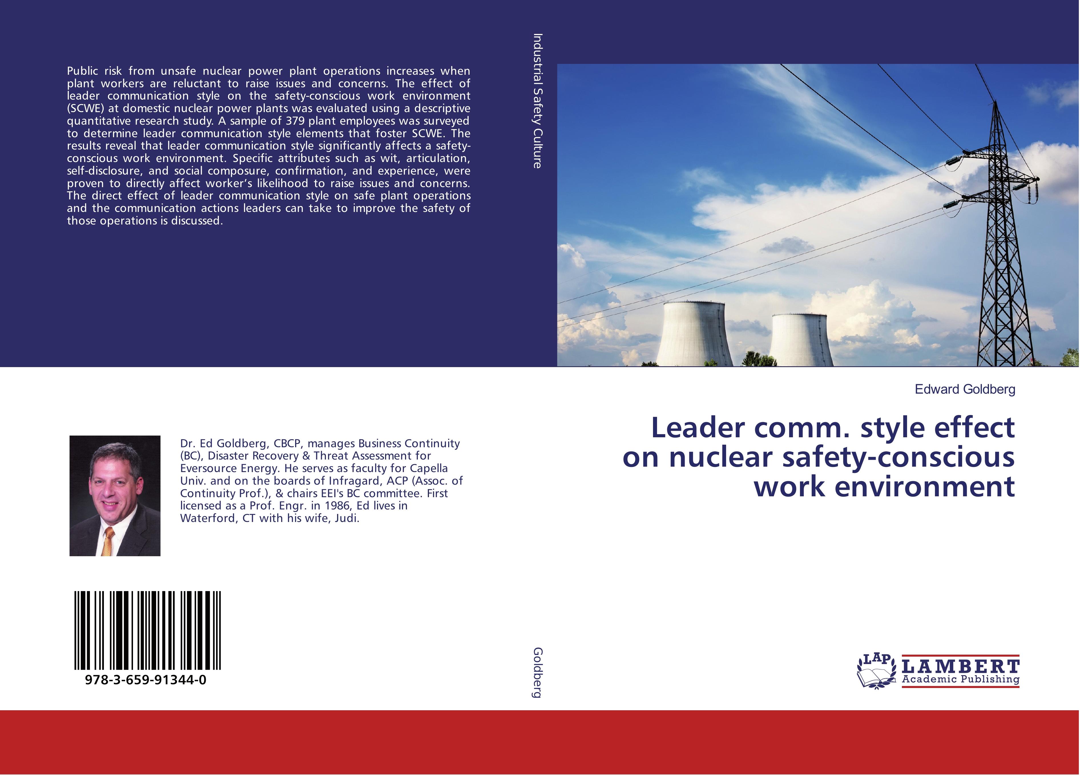 Vorderes Coverbild Leader comm. style effect on nuclear safety-conscious work environment