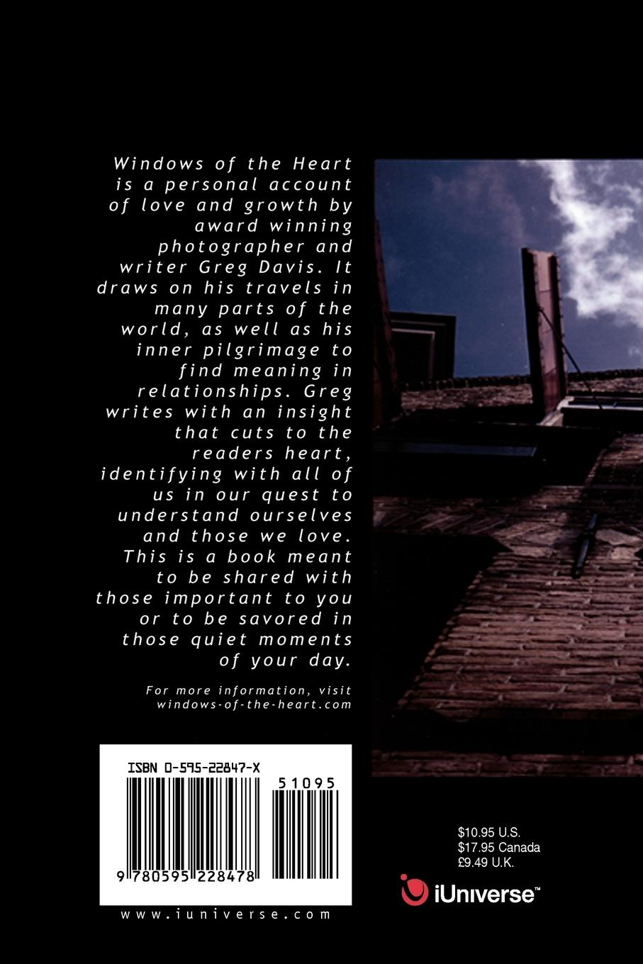 Rückseitencover Windows of the Heart