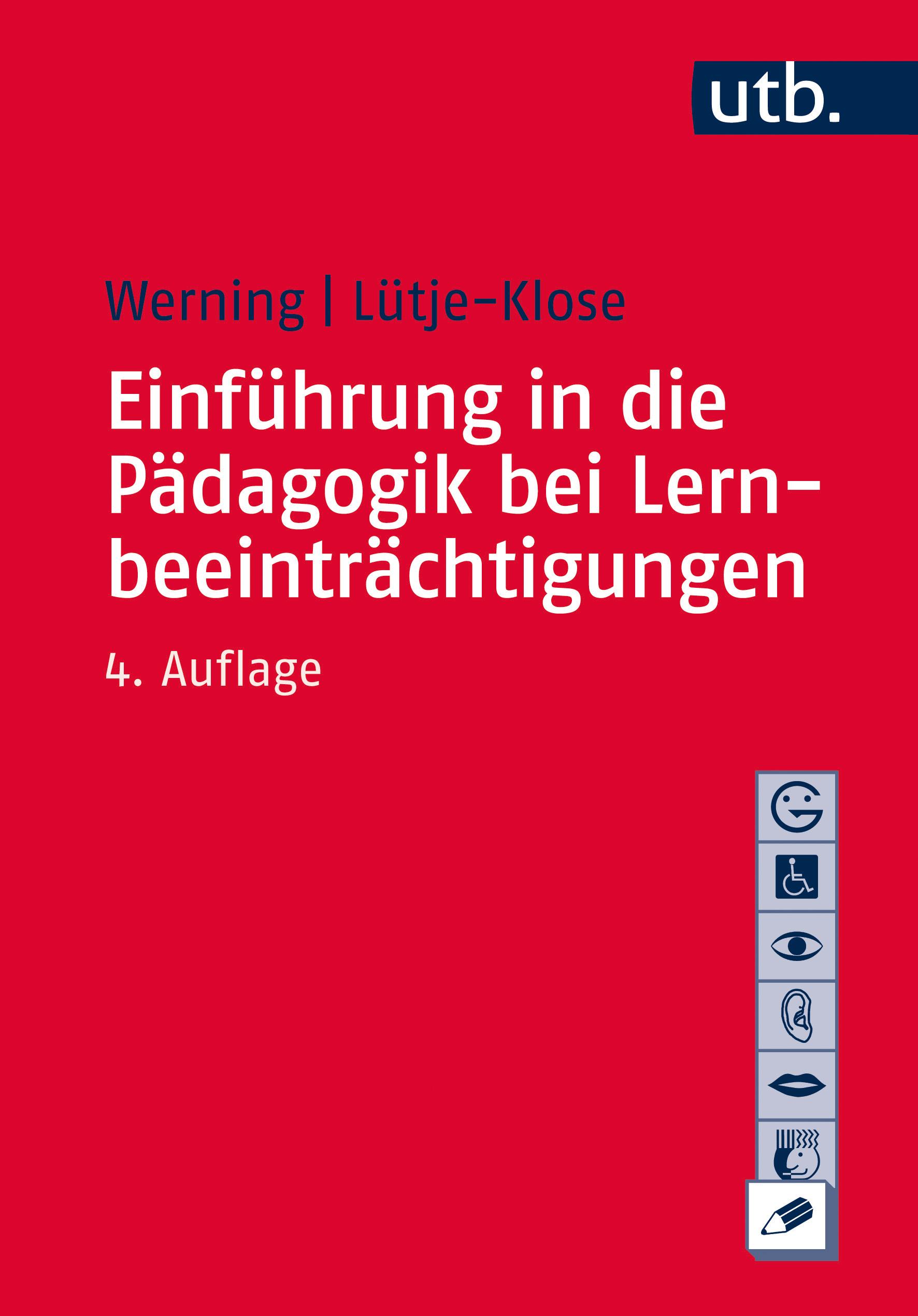 Vorderes Coverbild Einführung in die Pädagogik bei Lernbeeinträchtigungen