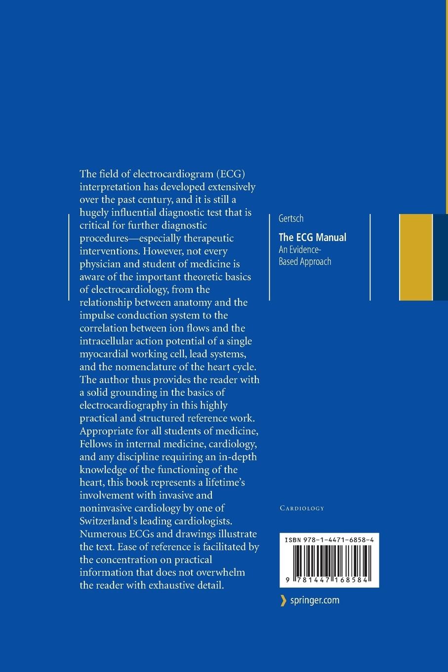 Rückseitencover The ECG Manual