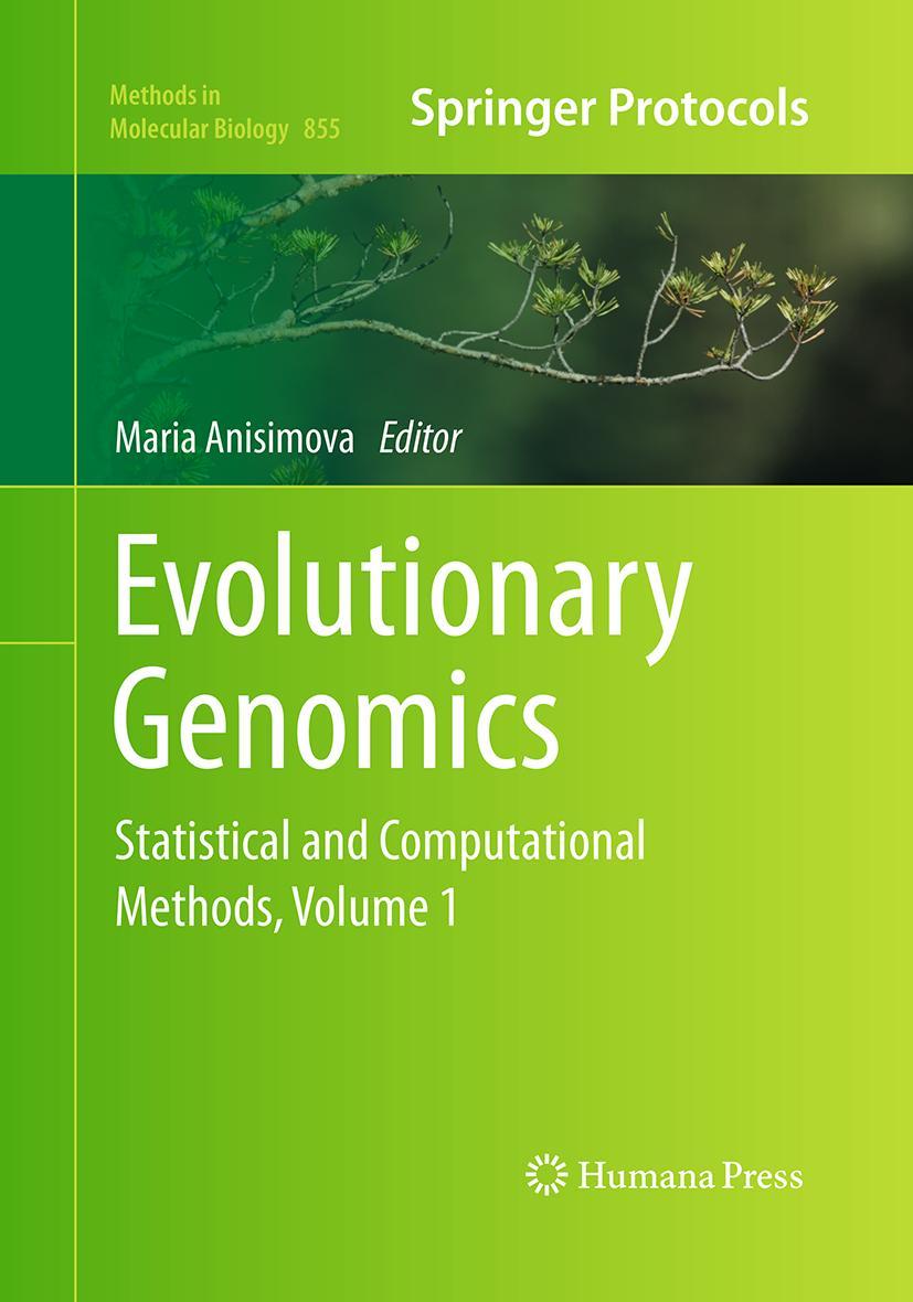Vorderes Coverbild Evolutionary Genomics