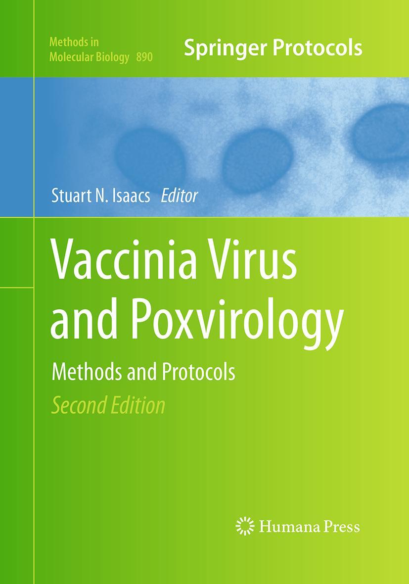 Vorderes Coverbild Vaccinia Virus and Poxvirology