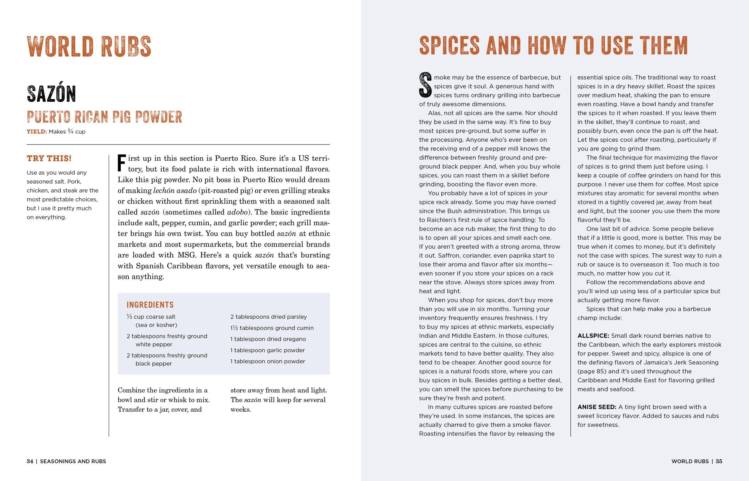 Beispielinhalt (Bild) Barbecue Sauces, Rubs, and Marinades--Bastes, Butters & Glazes, Too