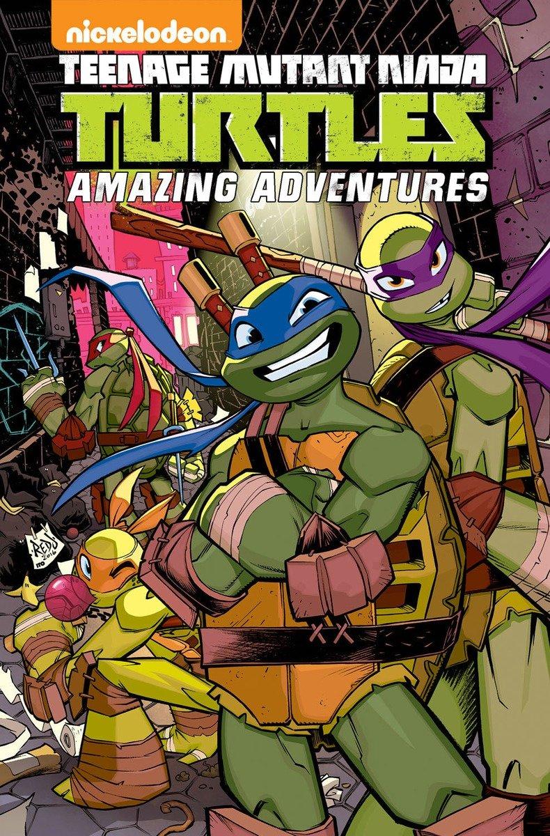Vorderes Coverbild Teenage Mutant Ninja Turtles: Amazing Adventures Volume 4