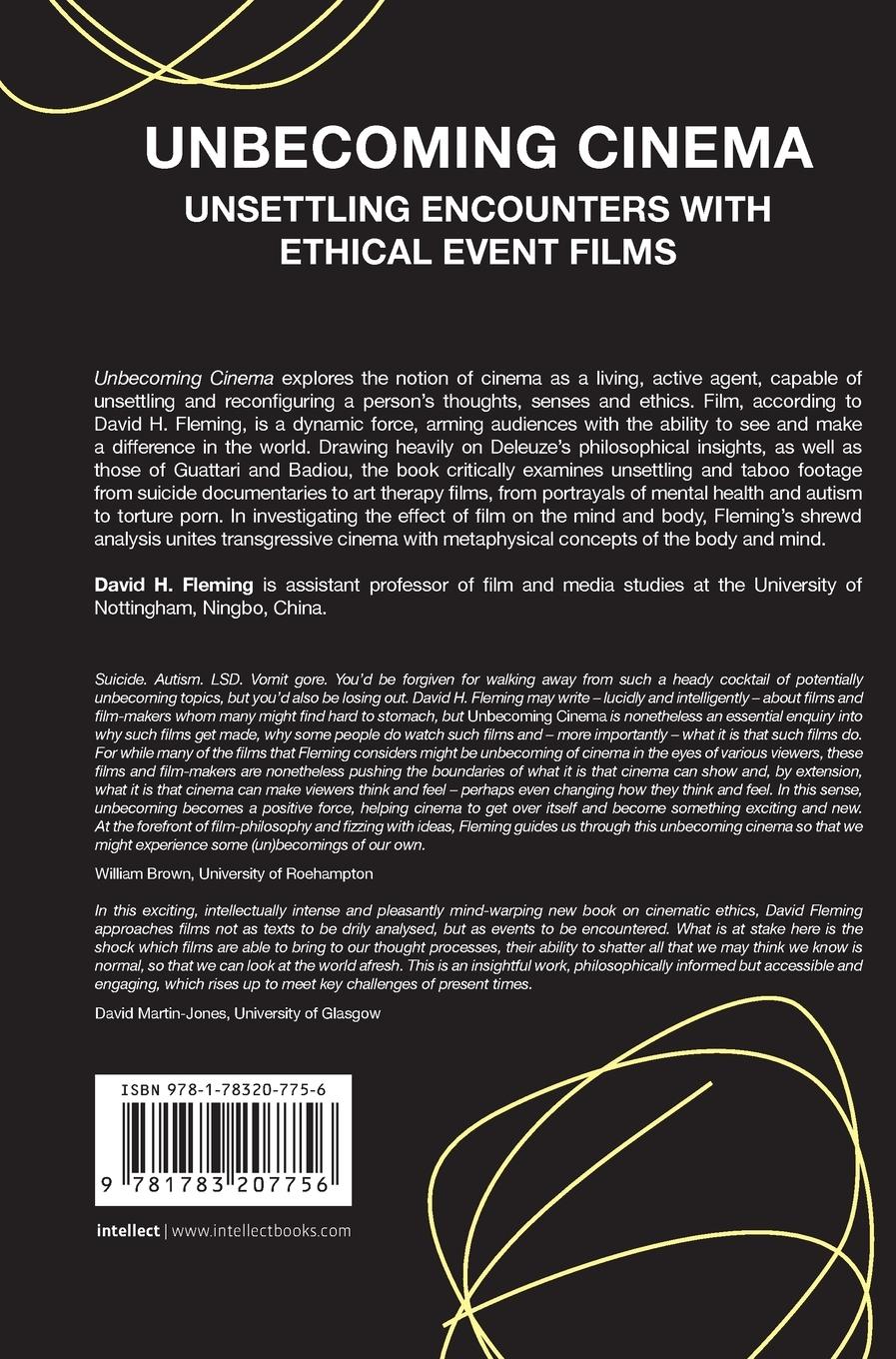 Rückseitencover Unbecoming Cinema