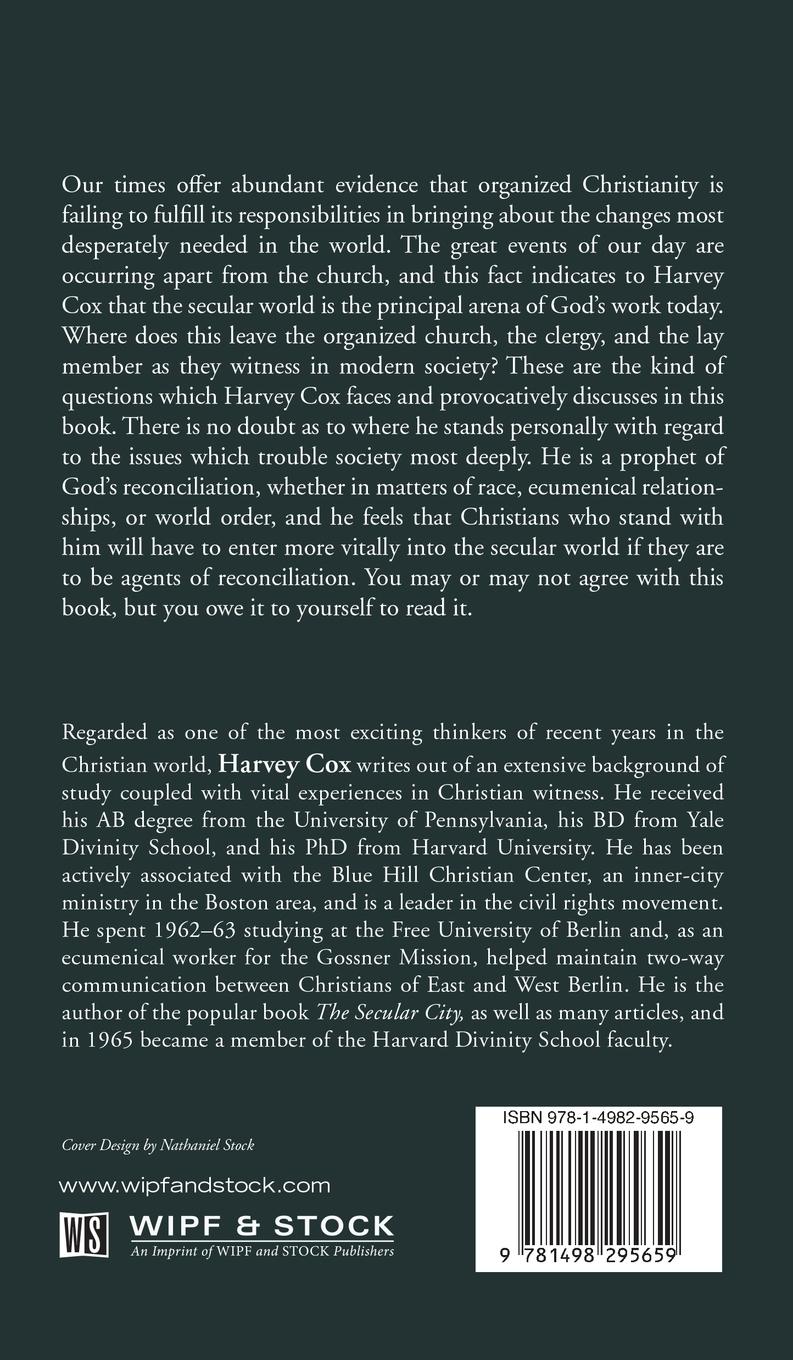 Rückseitencover God's Revolution and Man's Responsibility