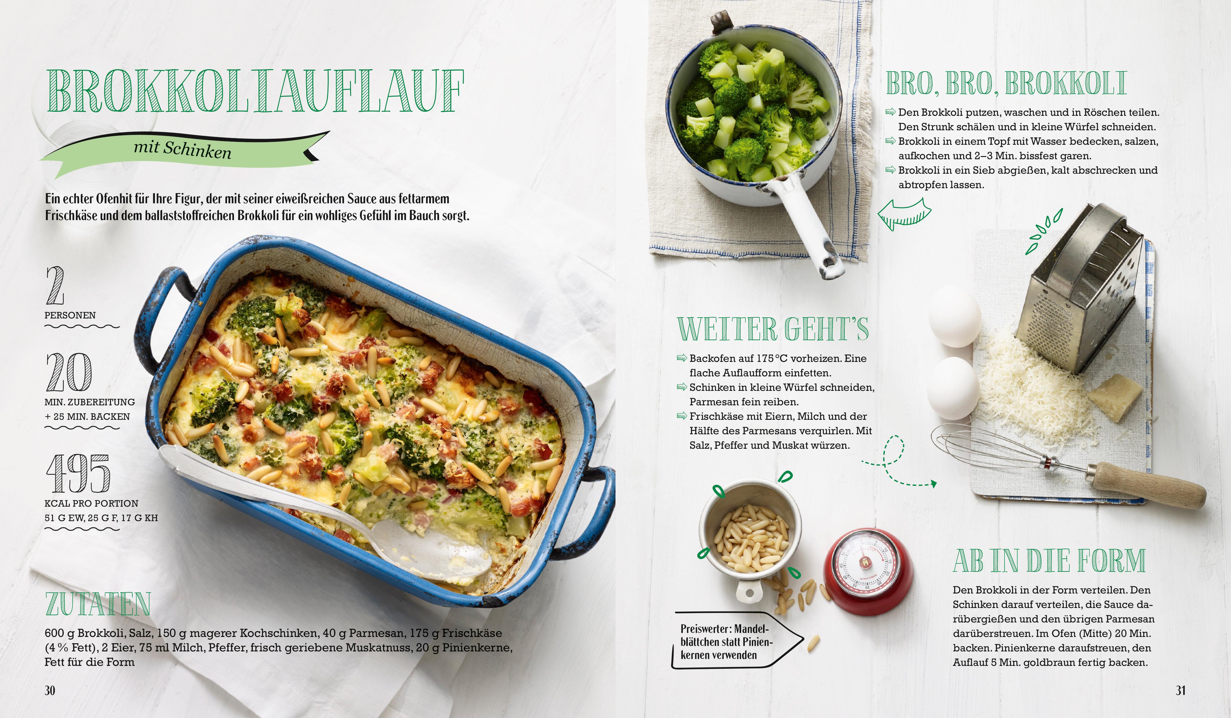 Beispielinhalt (Bild) Just Delicious - No Carb Abendessen