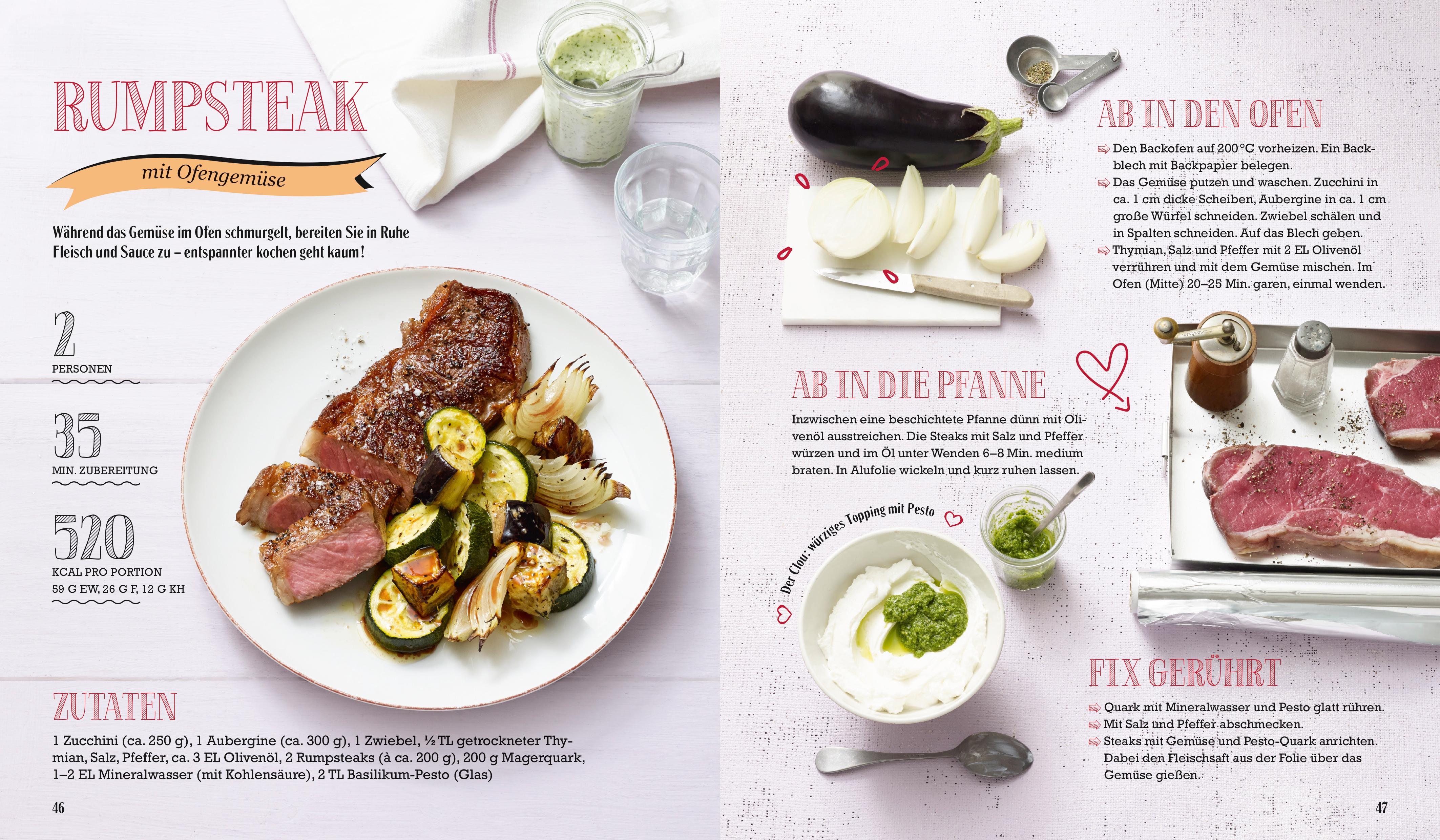 Beispielinhalt (Bild) Just Delicious - No Carb Abendessen