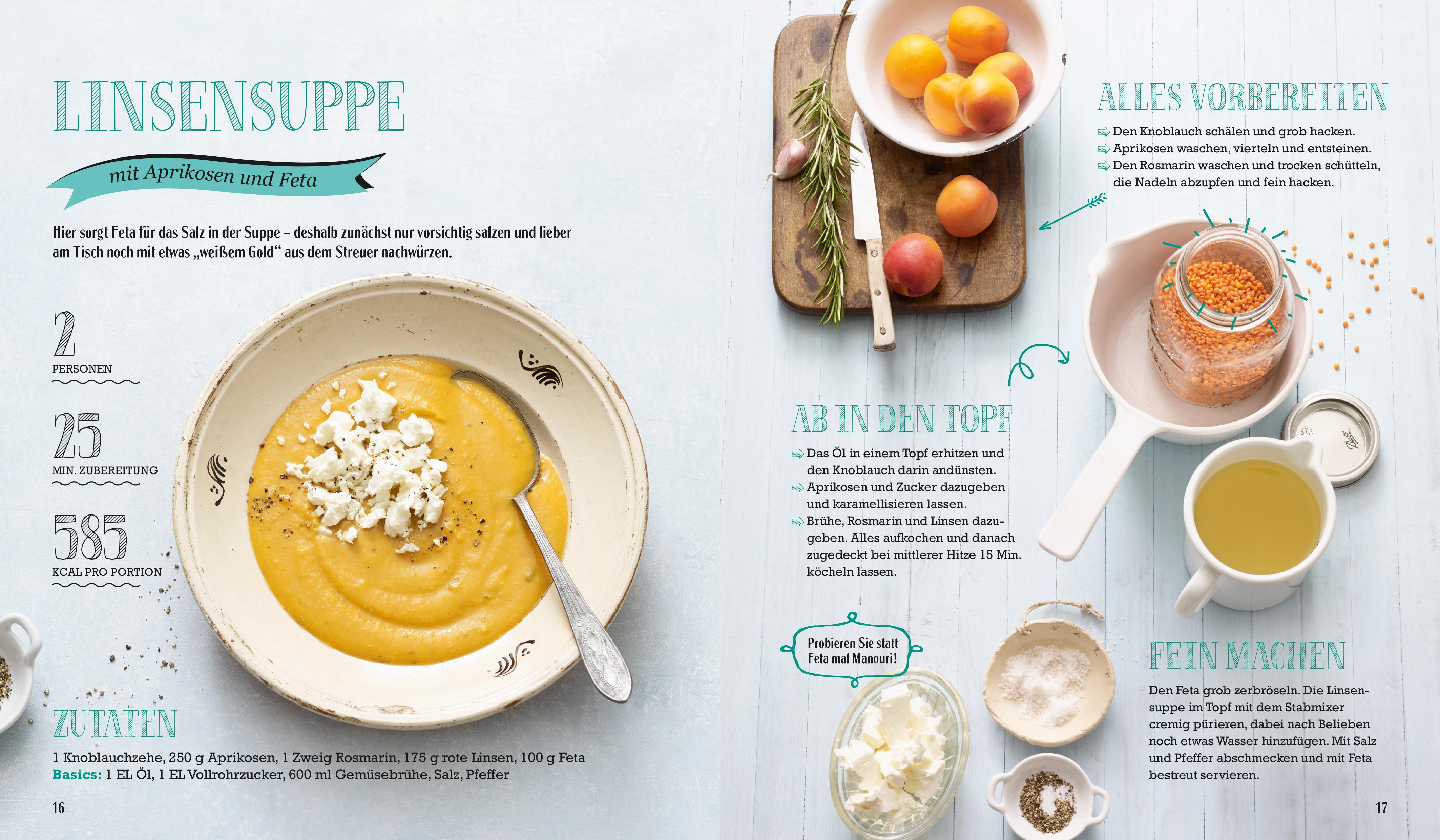 Beispielinhalt (Bild) Just Delicious - Clean Eating Express