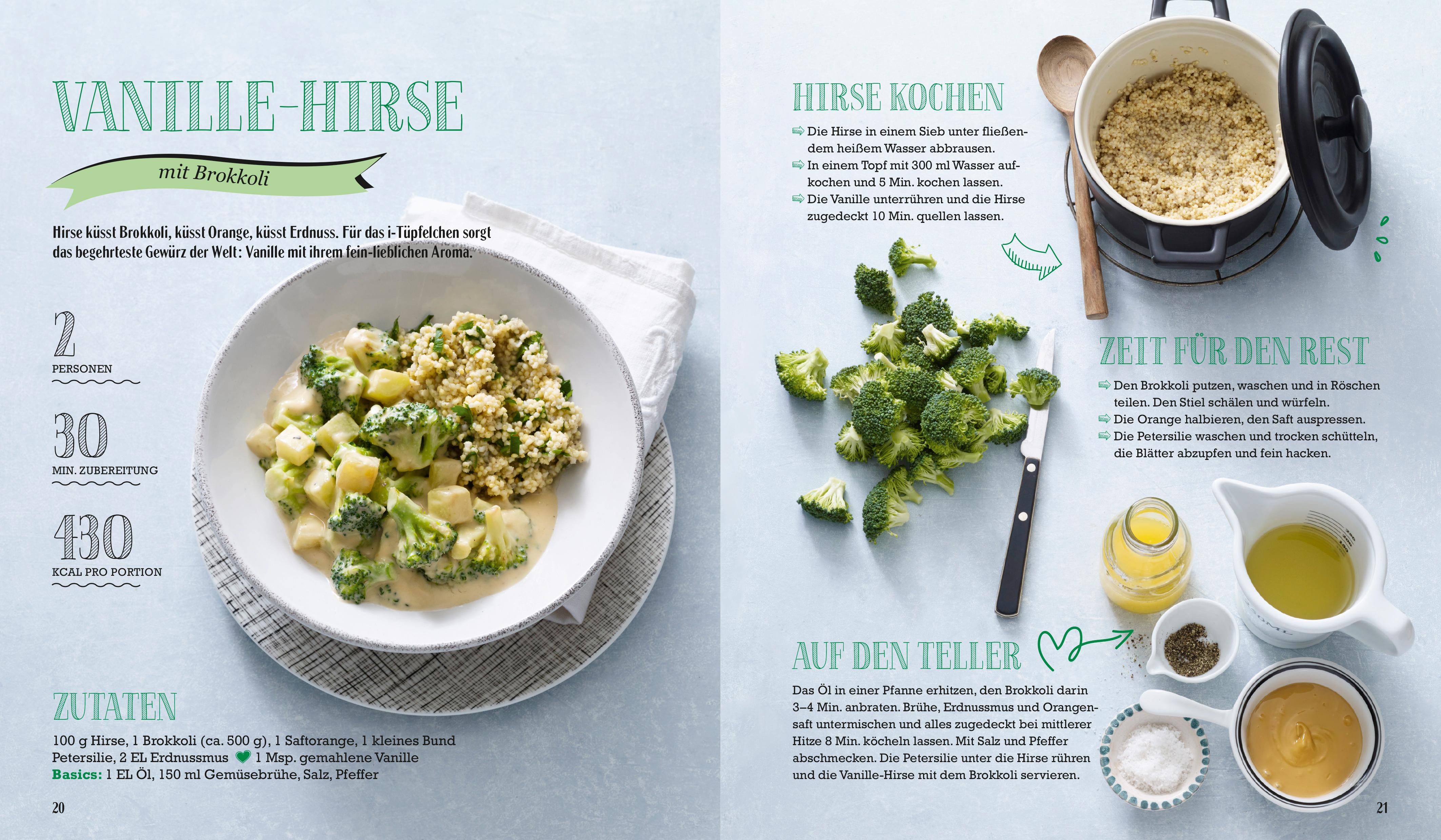 Beispielinhalt (Bild) Just Delicious - Clean Eating Express