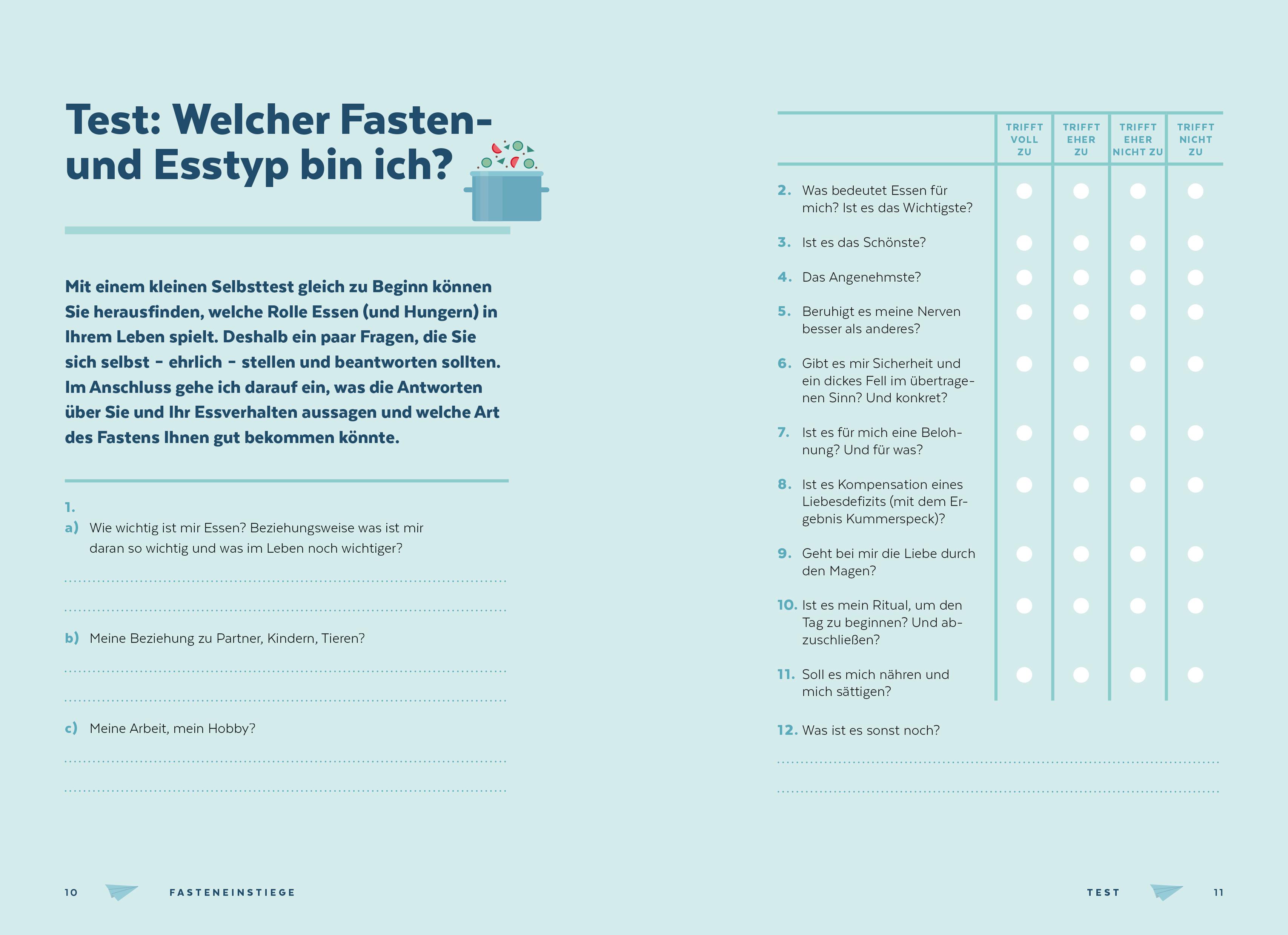 Beispielinhalt (Bild) Jetzt einfach fasten!