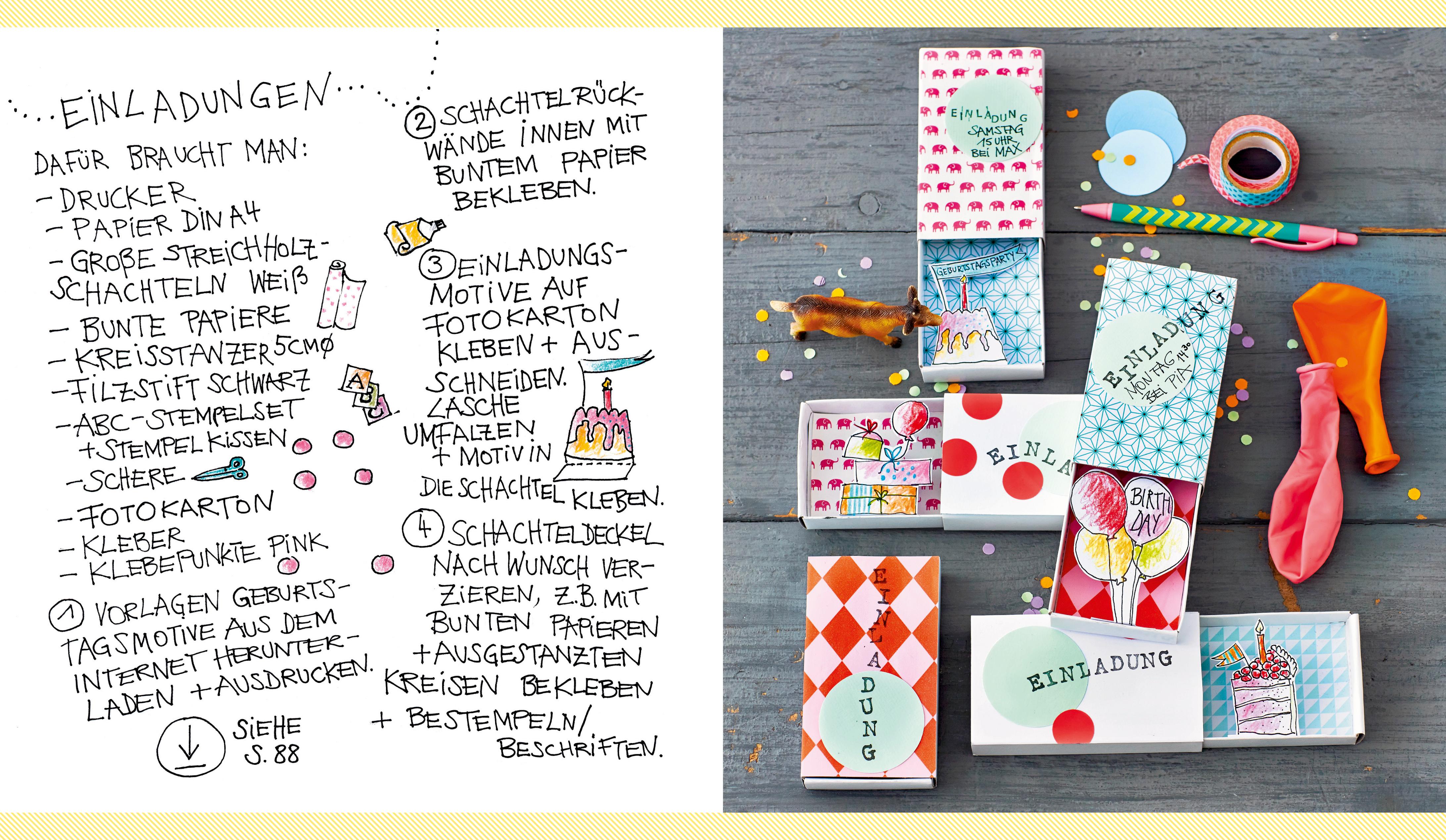 Beispielinhalt (Bild) Yummy! Ganz easy Kindergeburtstag