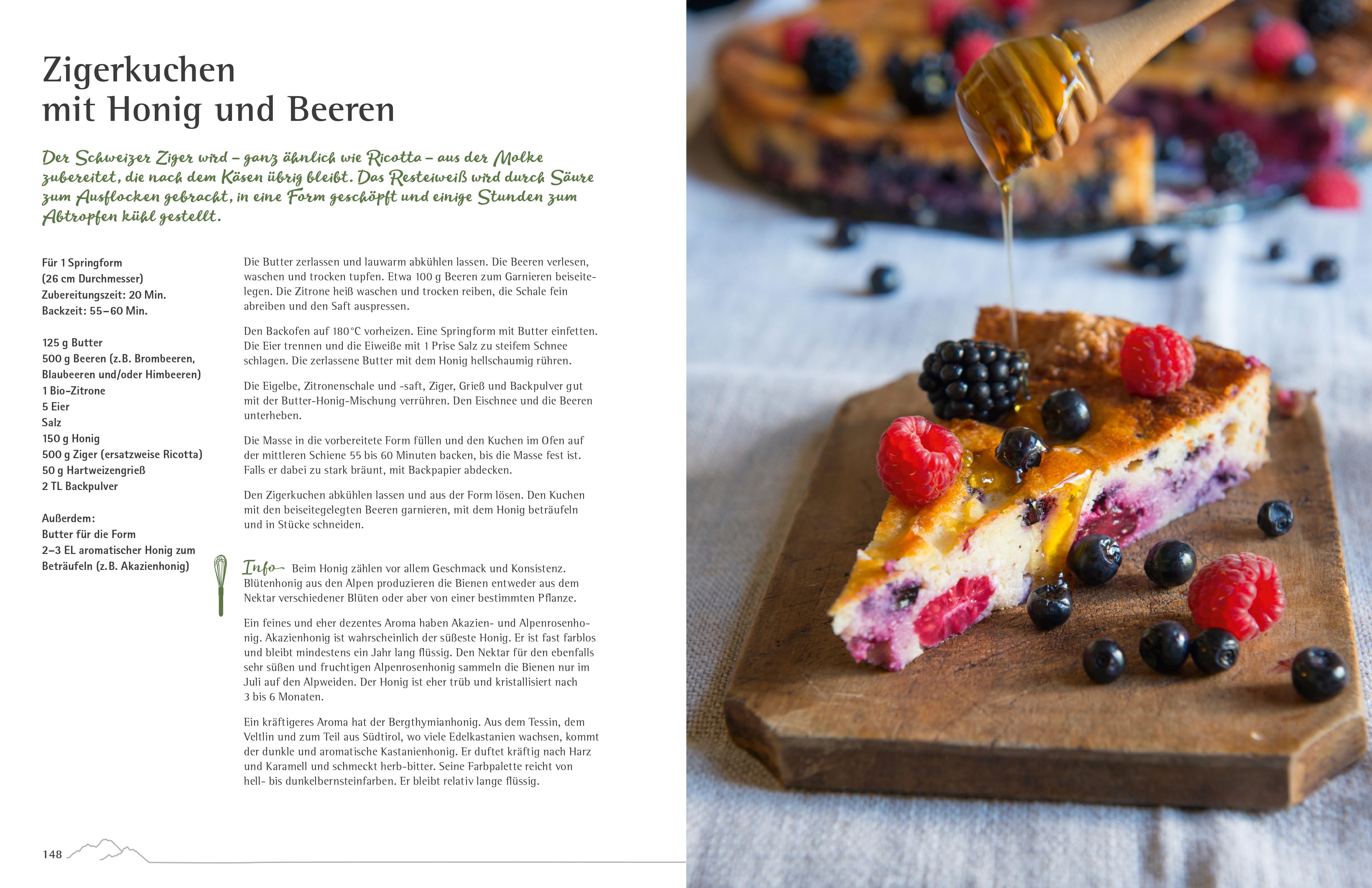 Beispielinhalt (Bild) Alpenküche vegetarisch