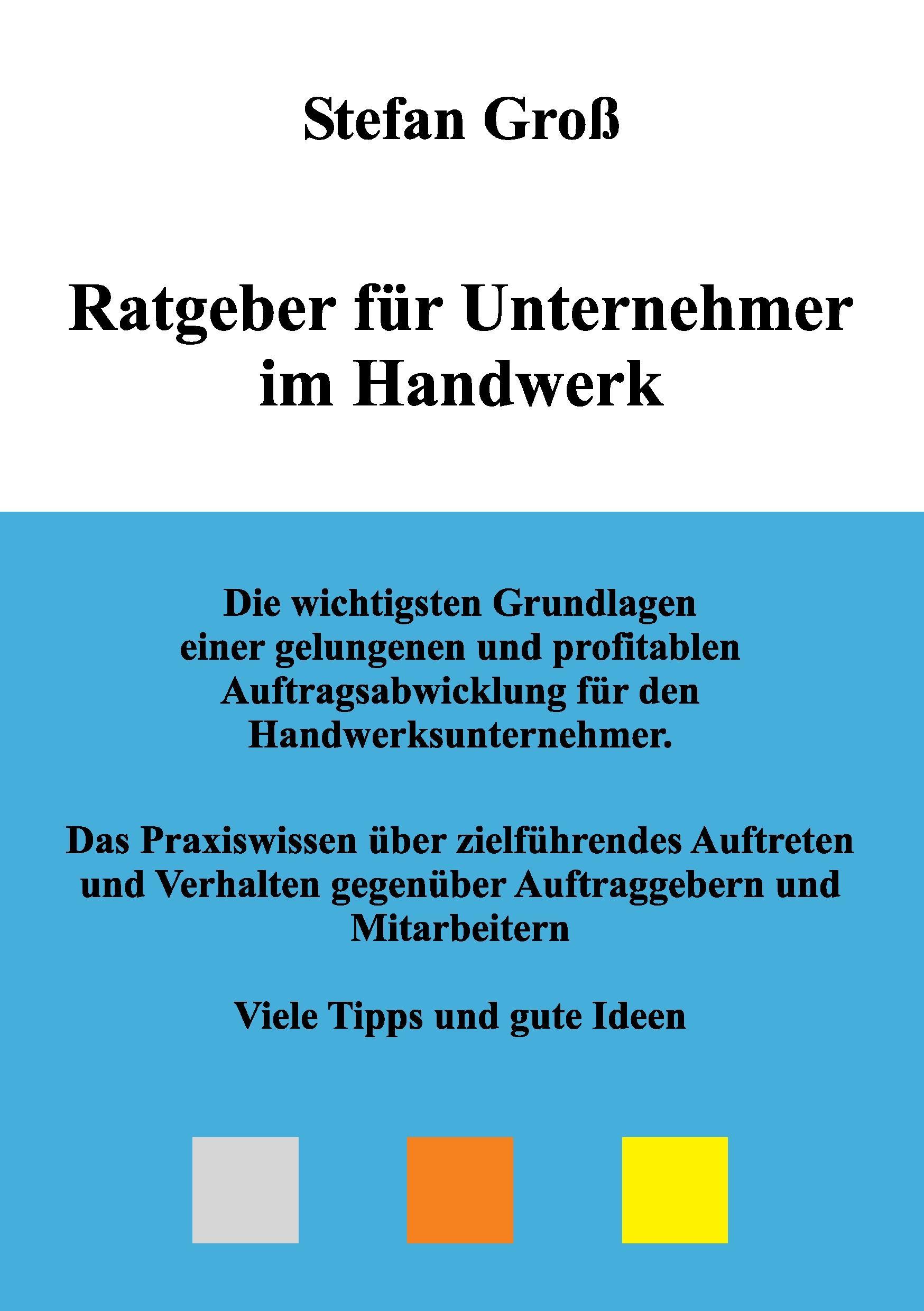 Vorderes Coverbild Ratgeber für Unternehmer im Handwerk