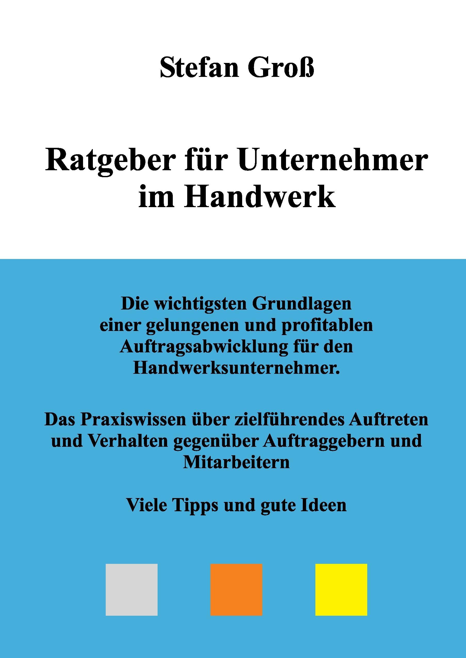 Vorderes Coverbild Ratgeber für Unternehmer im Handwerk