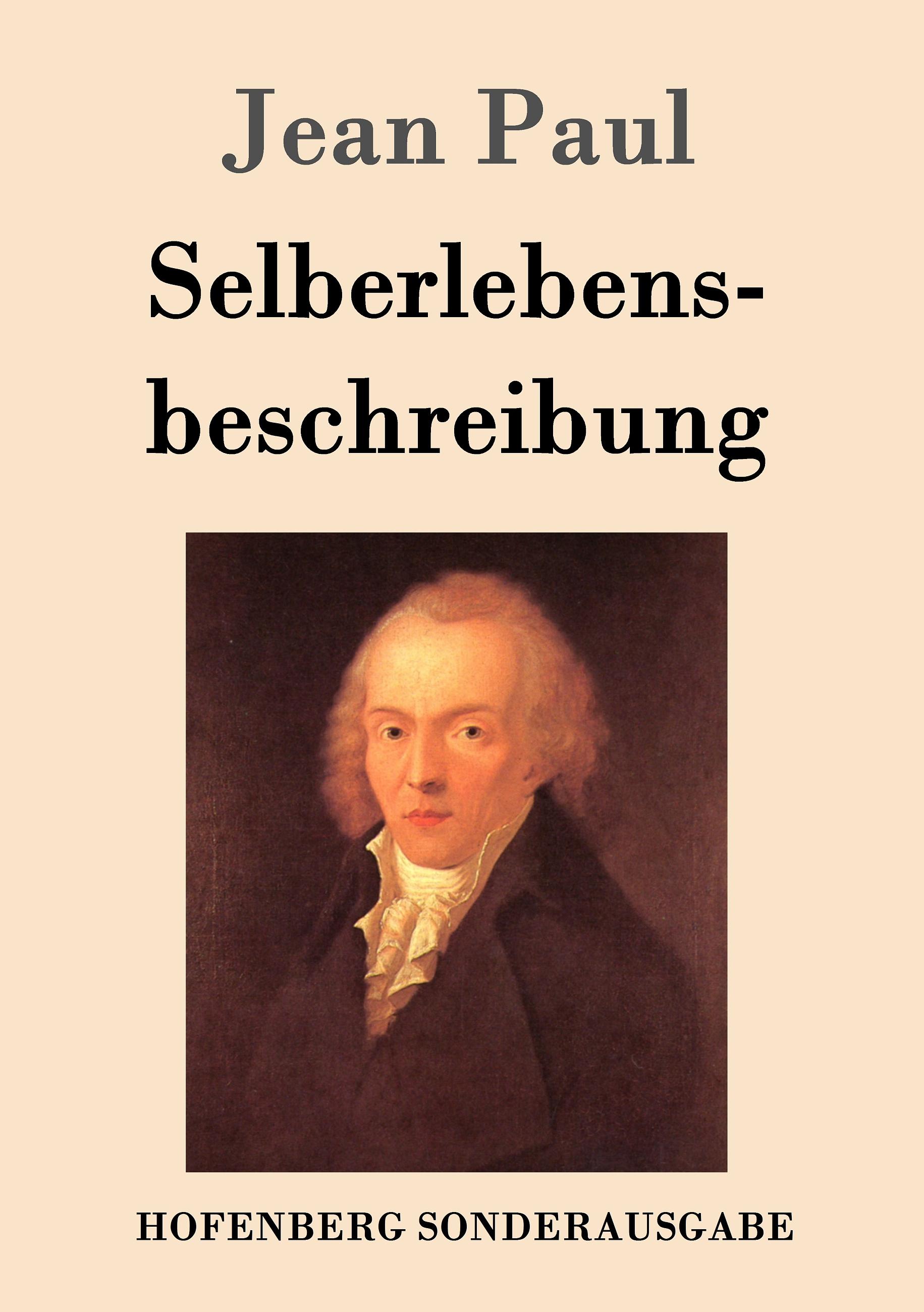 Vorderes Coverbild Selberlebensbeschreibung