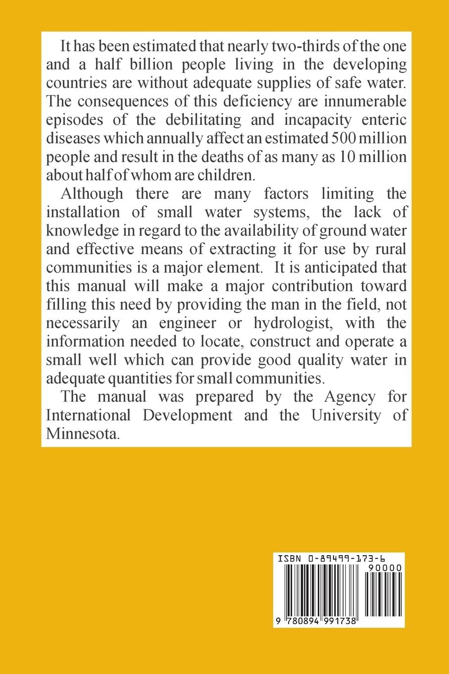 Rückseitencover Small Wells Manual