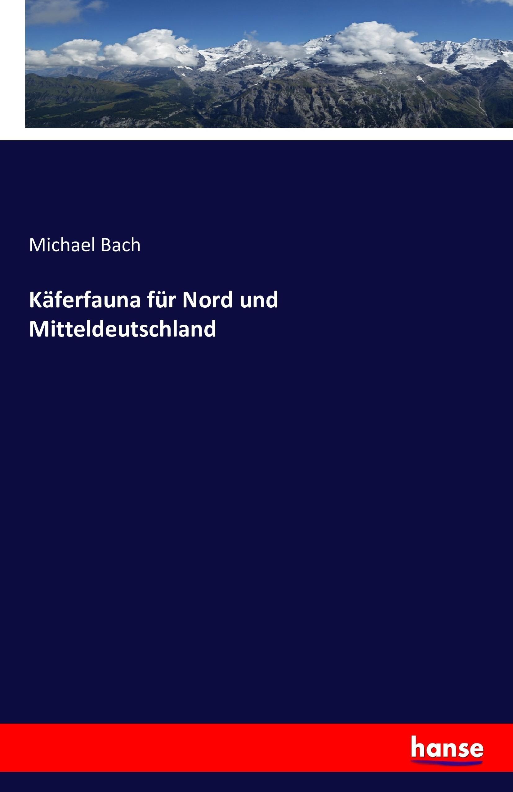 Vorderes Coverbild Käferfauna für Nord und Mitteldeutschland