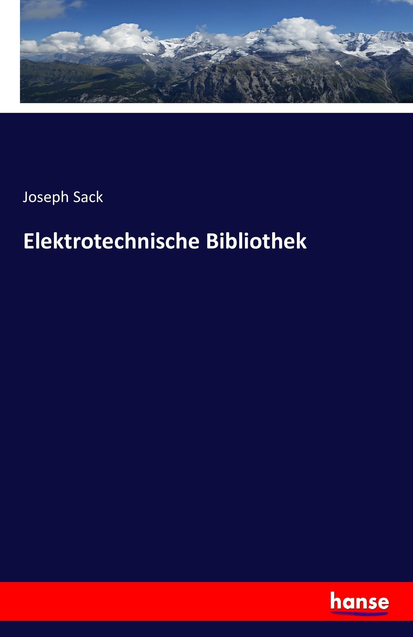 Vorderes Coverbild Elektrotechnische Bibliothek
