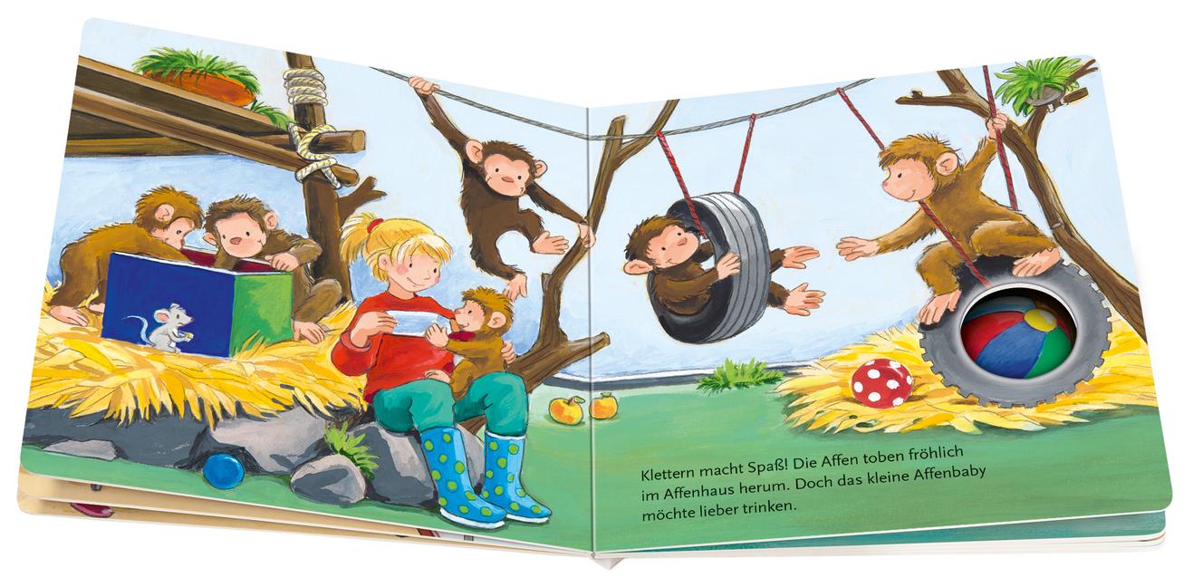 Beispielinhalt (Bild) Mein Zoo Gucklochbuch