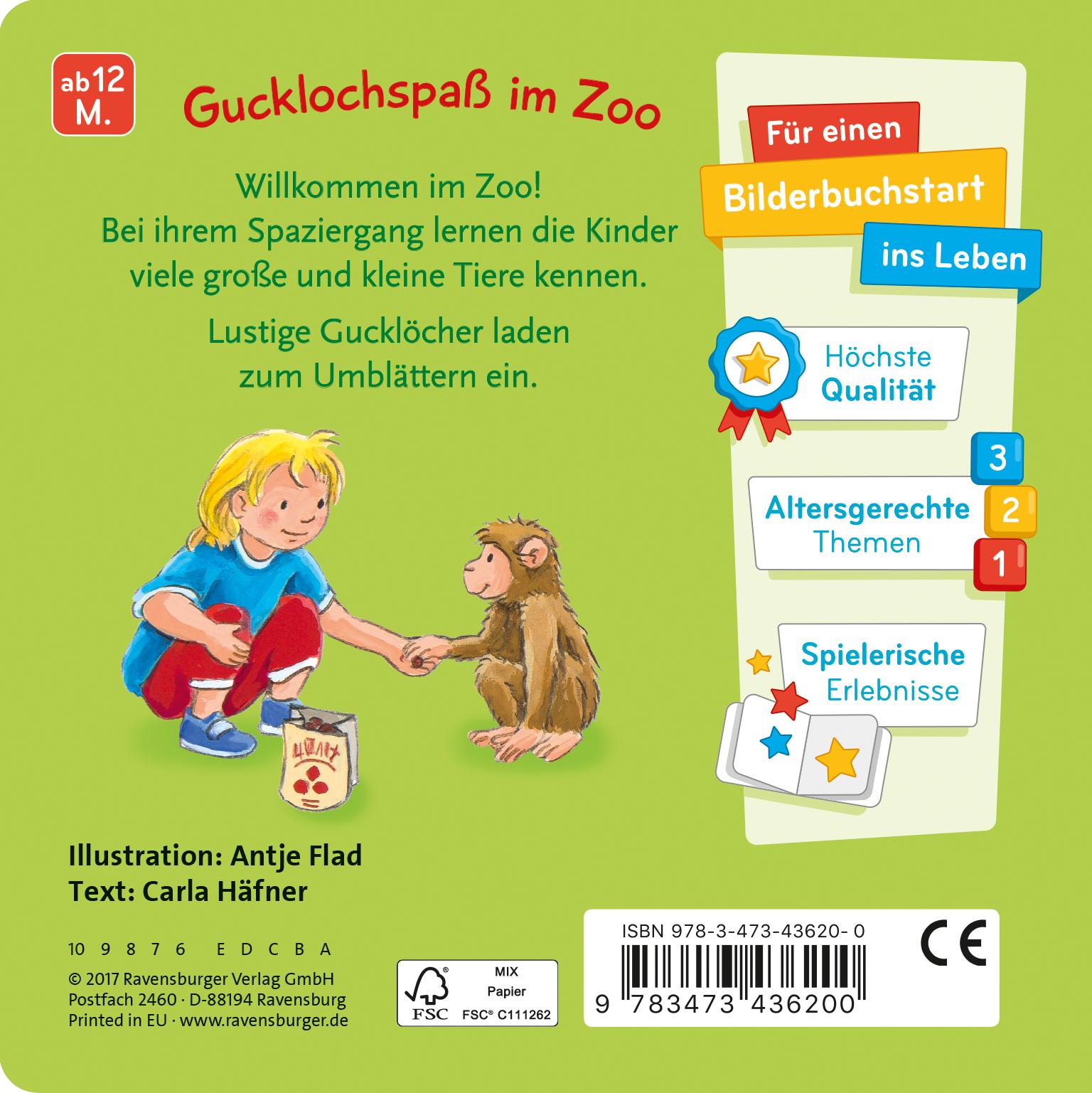Rückseitencover Mein Zoo Gucklochbuch