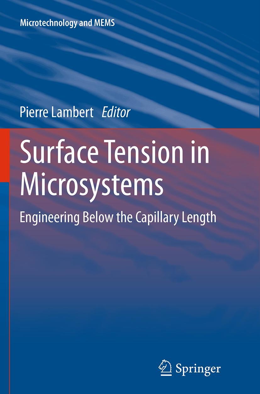 Vorderes Coverbild Surface Tension in Microsystems