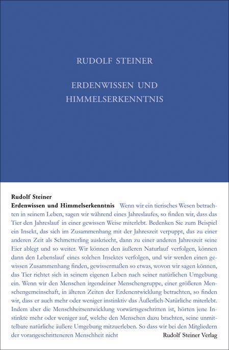 Vorderes Coverbild Erdenwissen und Himmelserkenntnis