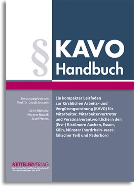 Vorderes Coverbild KAVO Handbuch