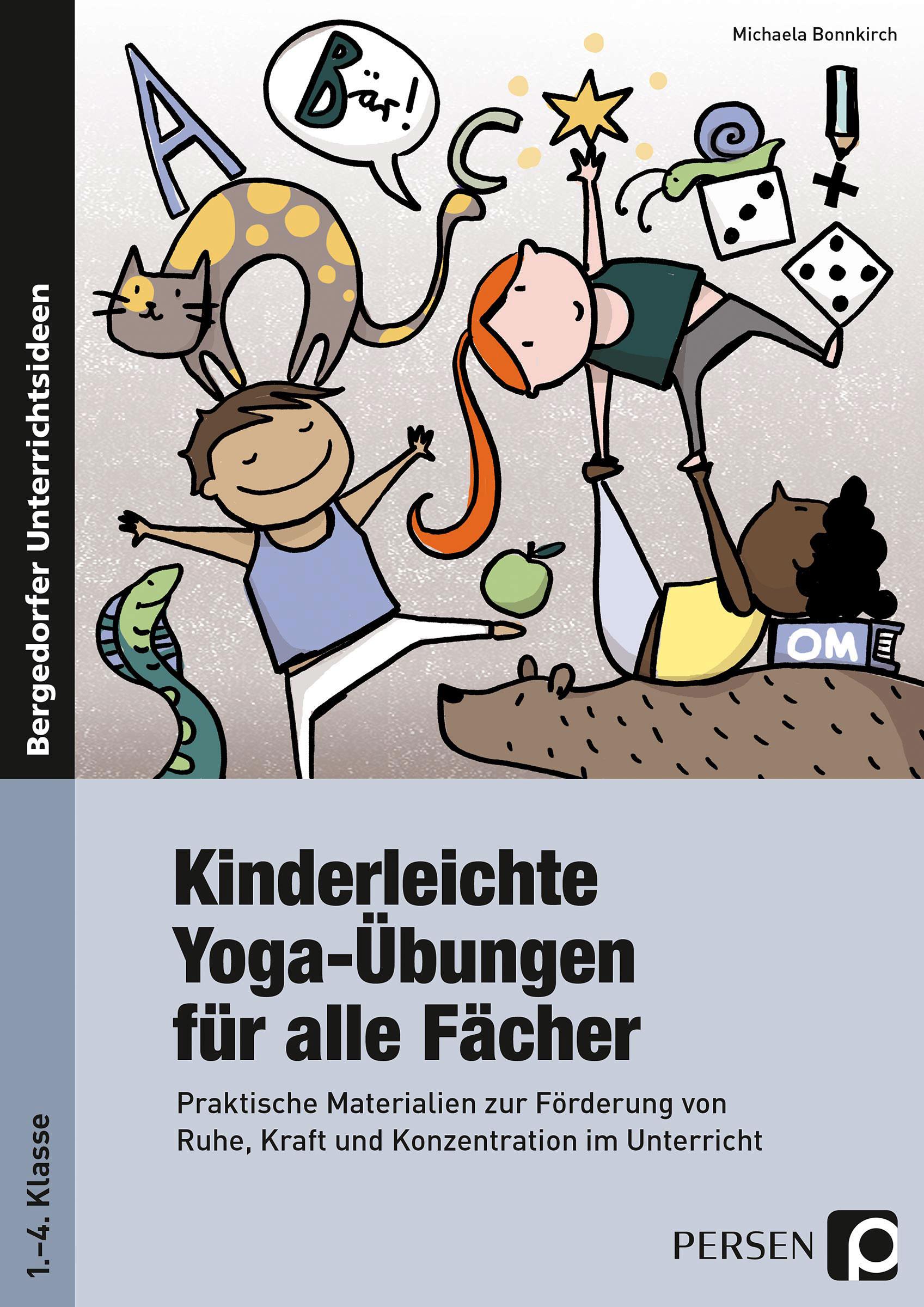 Vorderes Coverbild Kinderleichte Yoga-Übungen für alle Fächer
