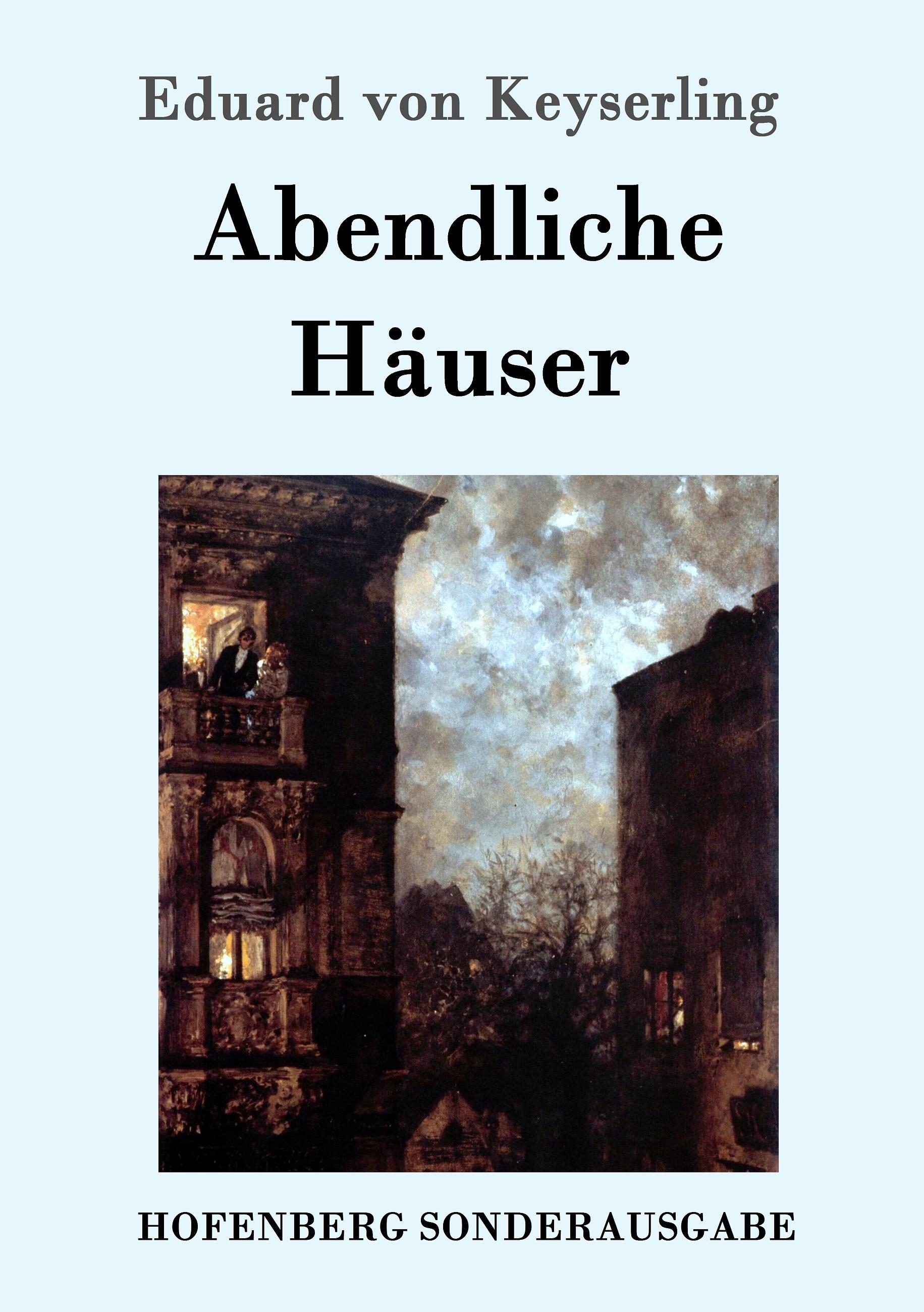 Vorderes Coverbild Abendliche Häuser