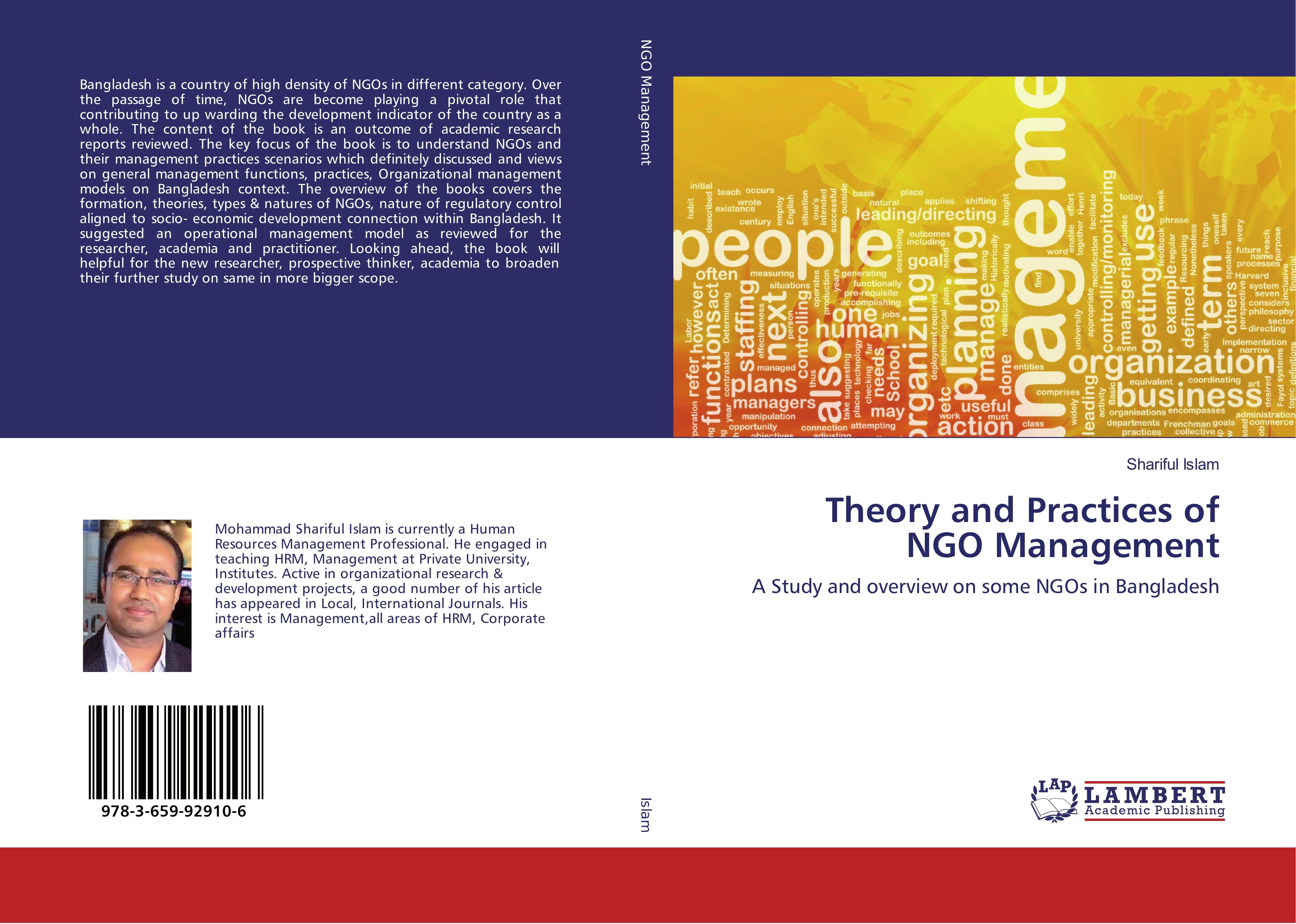Vorderes Coverbild Theory and Practices of NGO Management