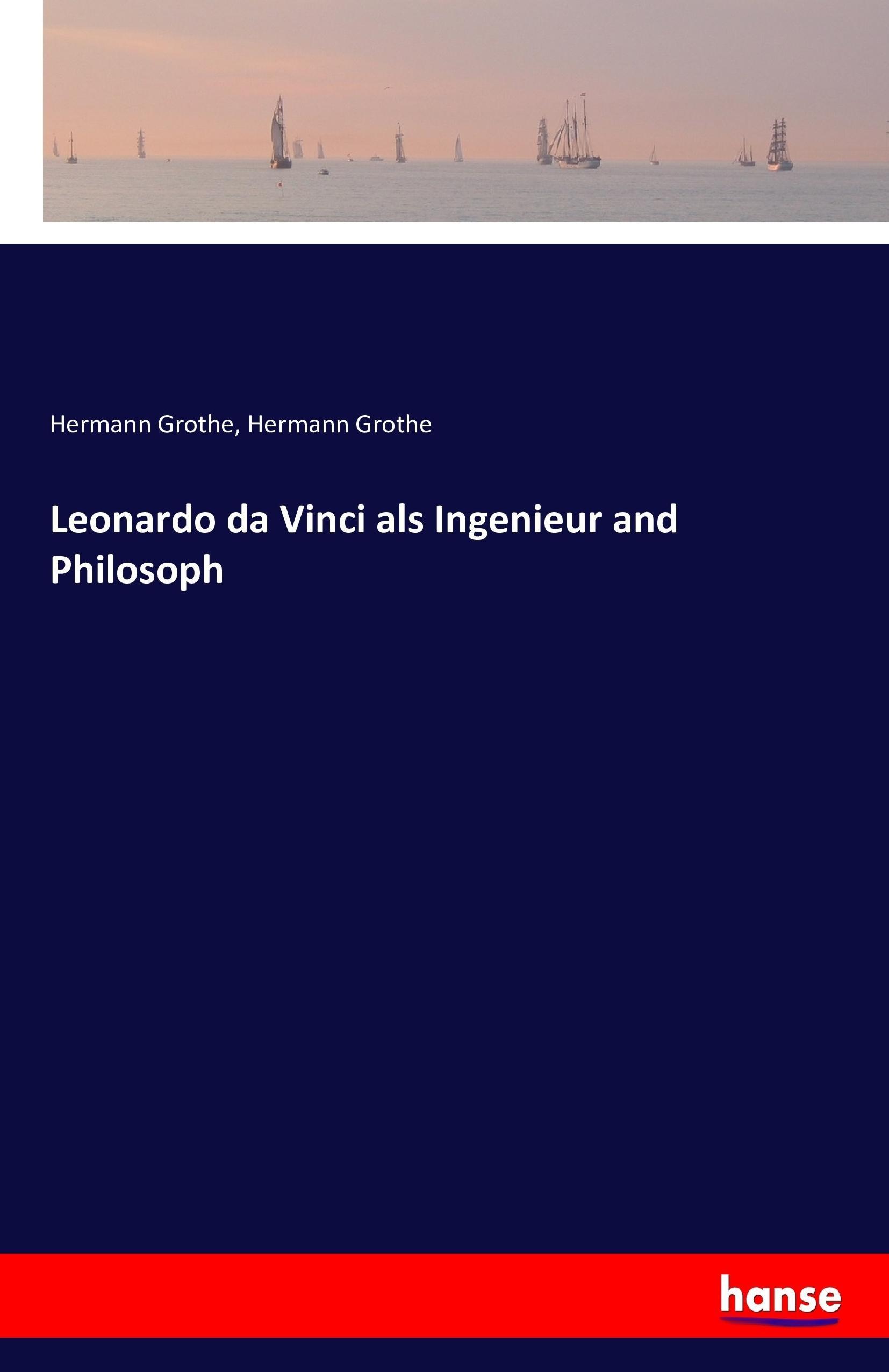 Vorderes Coverbild Leonardo da Vinci als Ingenieur and Philosoph