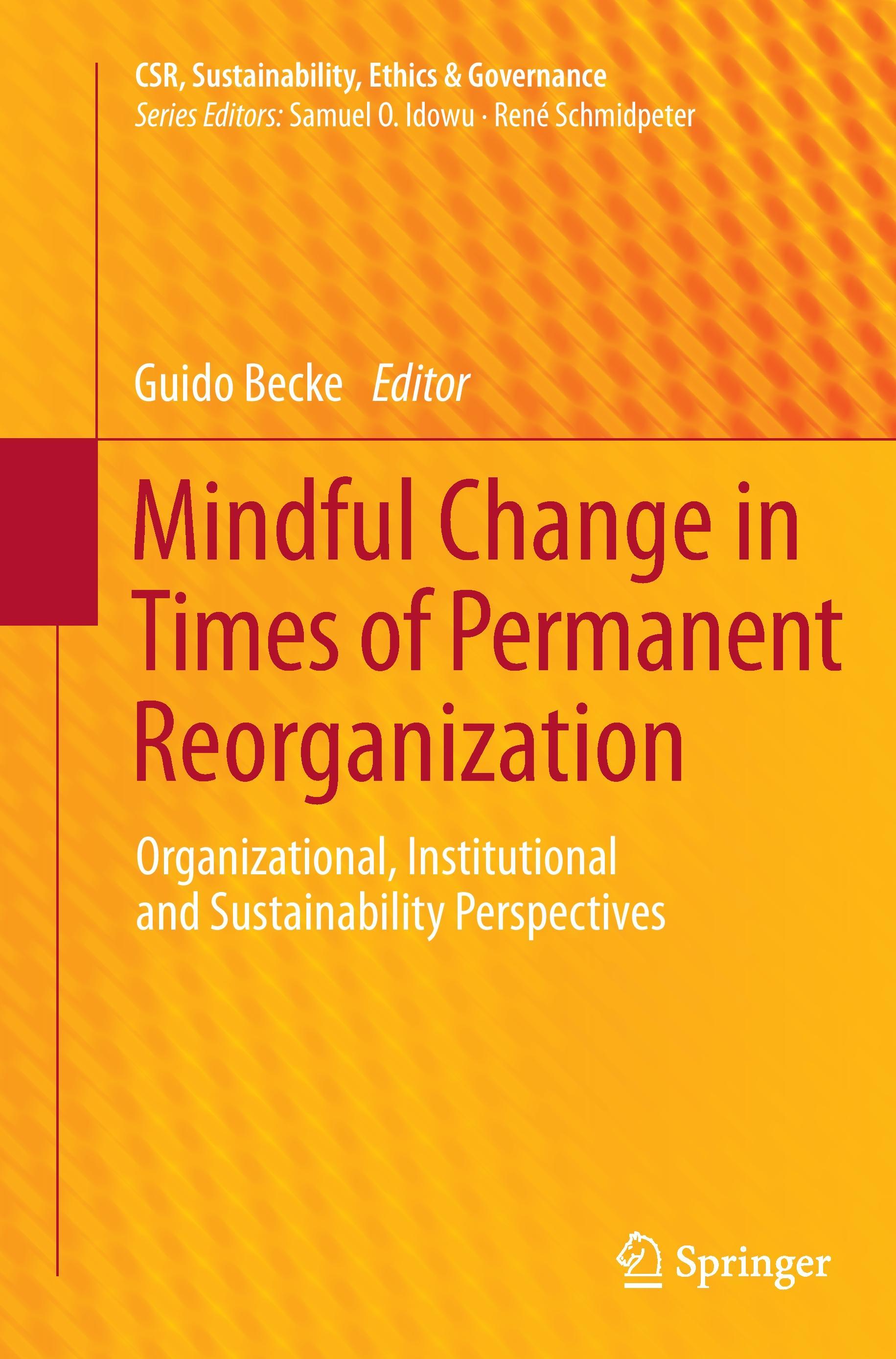Vorderes Coverbild Mindful Change in Times of Permanent Reorganization