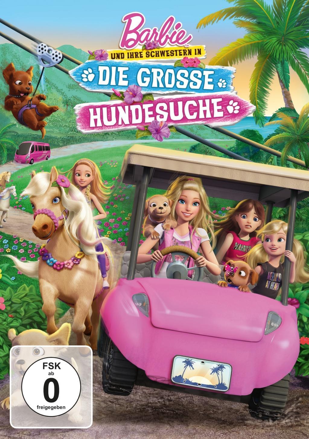 Vorderes Coverbild Barbie & ihre Schwestern in Die grosse Hundesuche