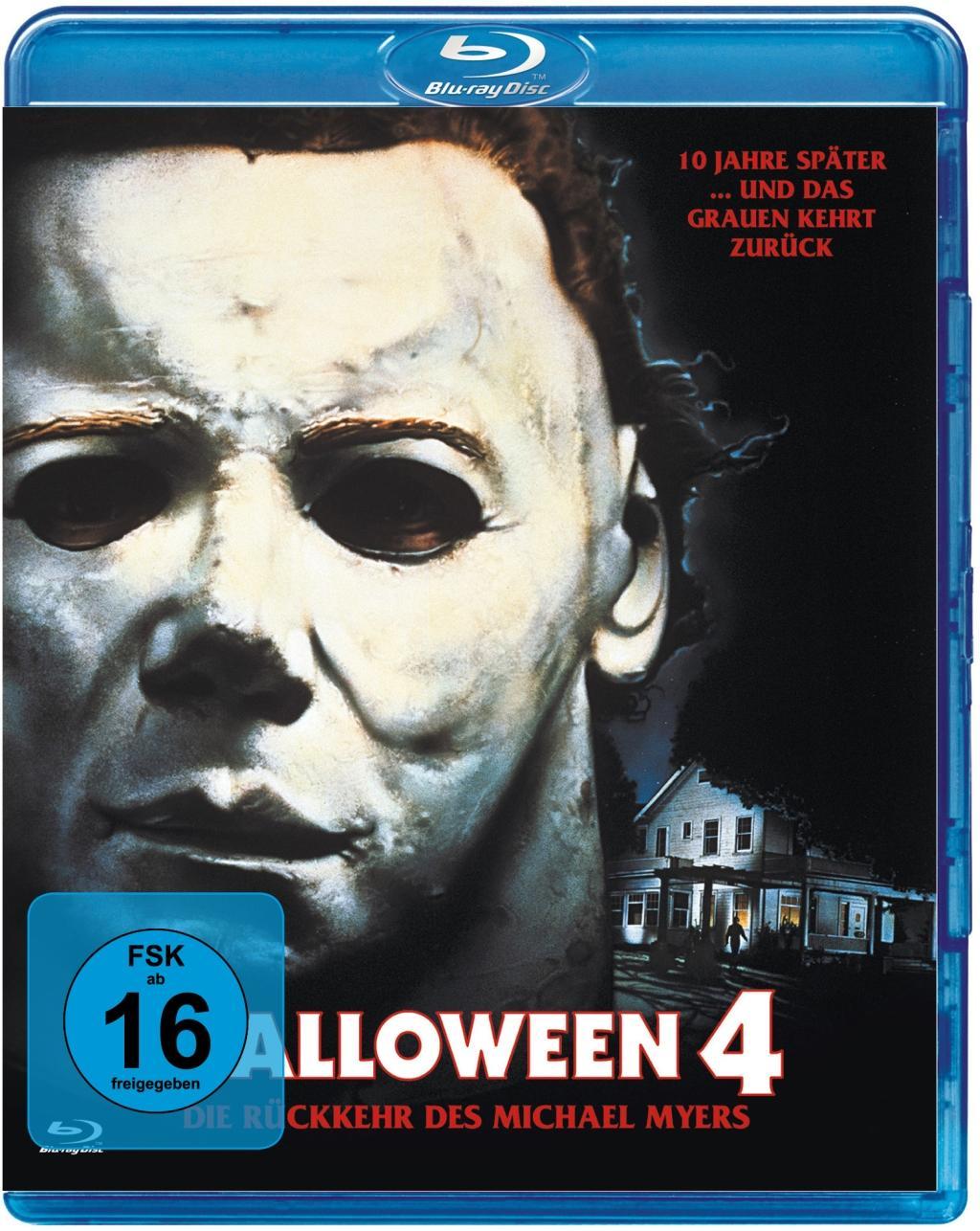 Vorderes Coverbild Halloween 4 - Die Rückkehr des Michael Myers