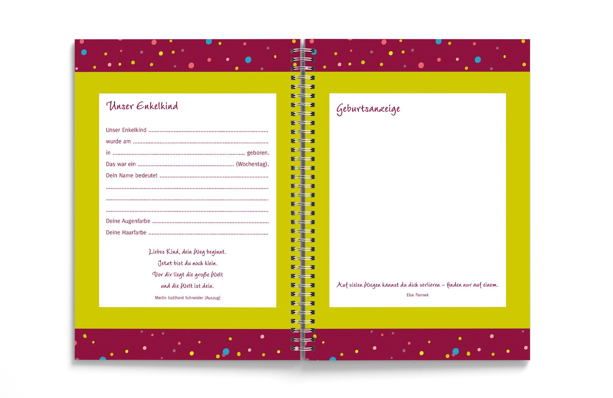 Beispielinhalt (Bild) Unser Enkelkind