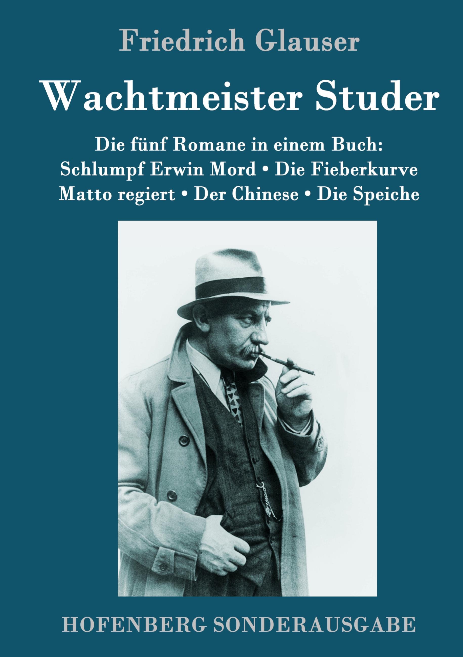 Vorderes Coverbild Wachtmeister Studer Die fünf Romane in einem Buch