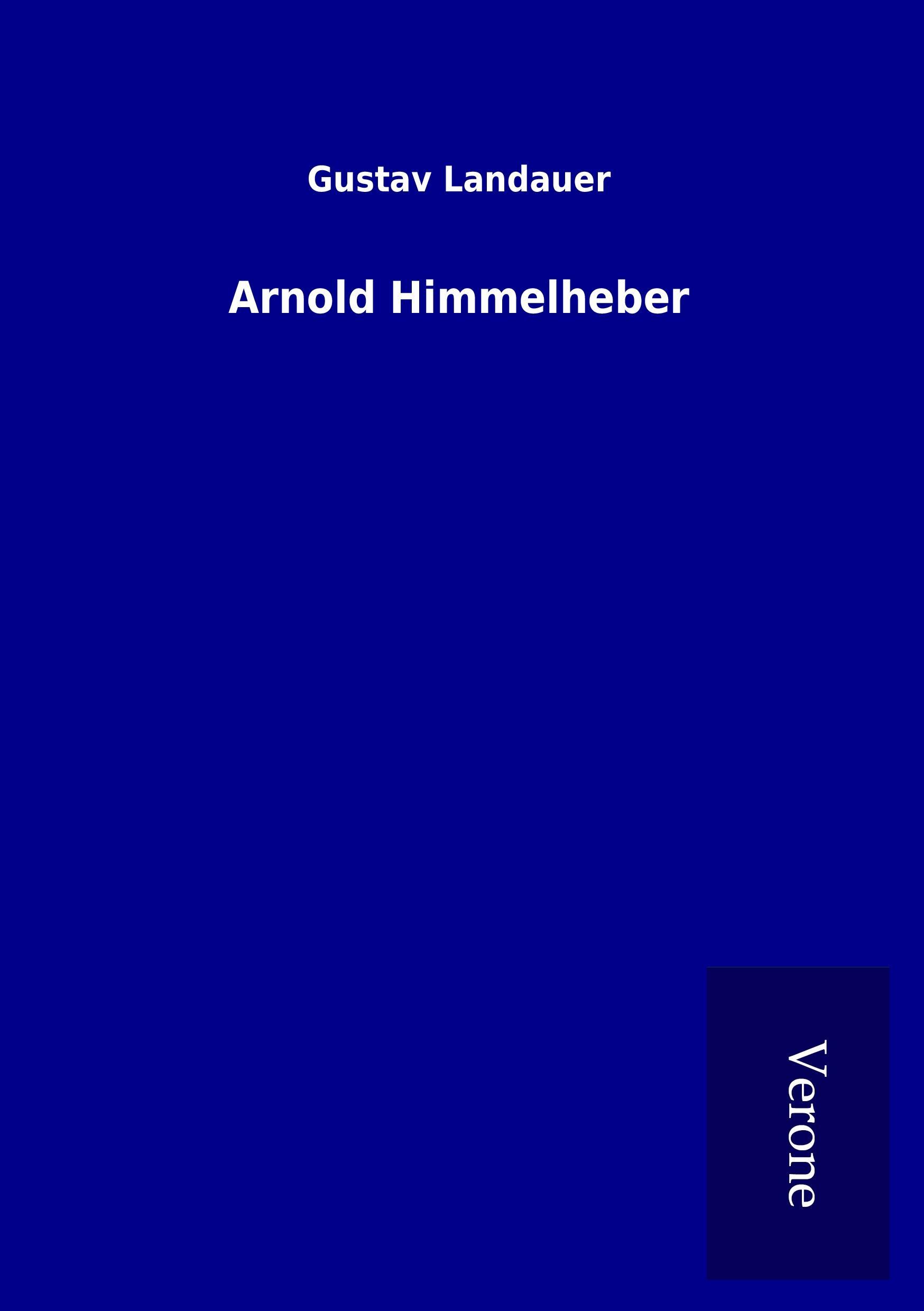 Vorderes Coverbild Arnold Himmelheber