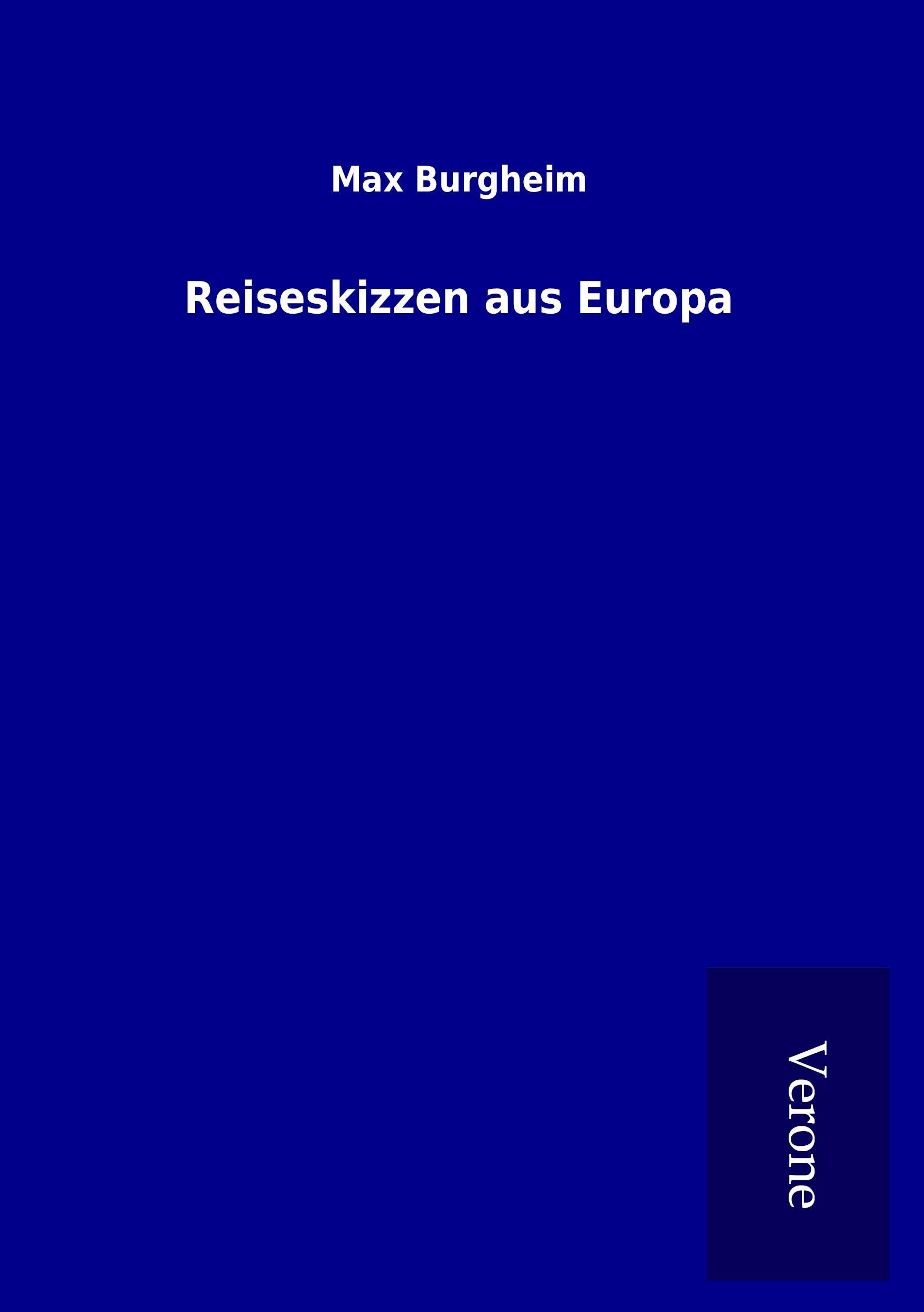 Vorderes Coverbild Reiseskizzen aus Europa