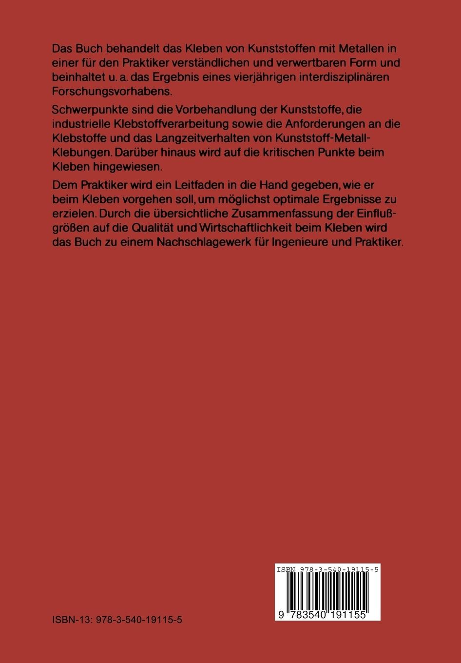 Rückseitencover Kleben von Kunststoff mit Metall