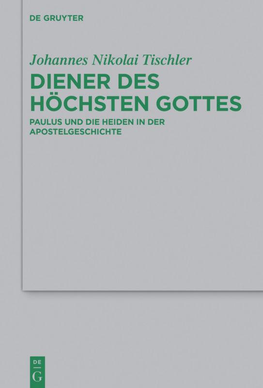 Vorderes Coverbild Diener des höchsten Gottes