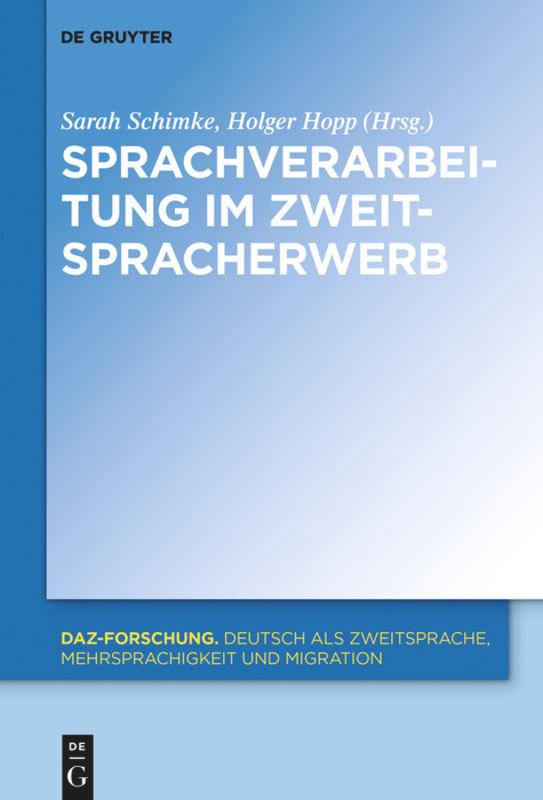Vorderes Coverbild Sprachverarbeitung im Zweitspracherwerb