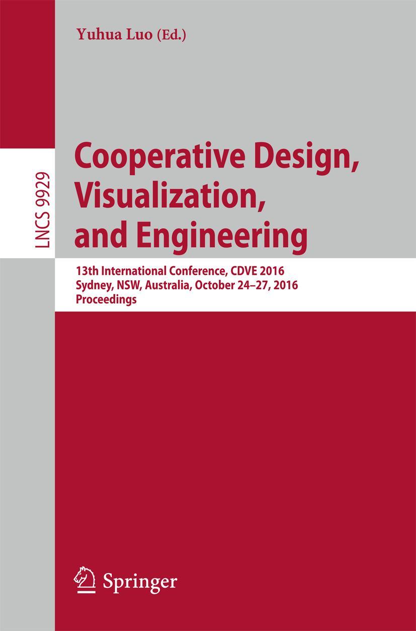 Vorderes Coverbild Cooperative Design, Visualization, and Engineering